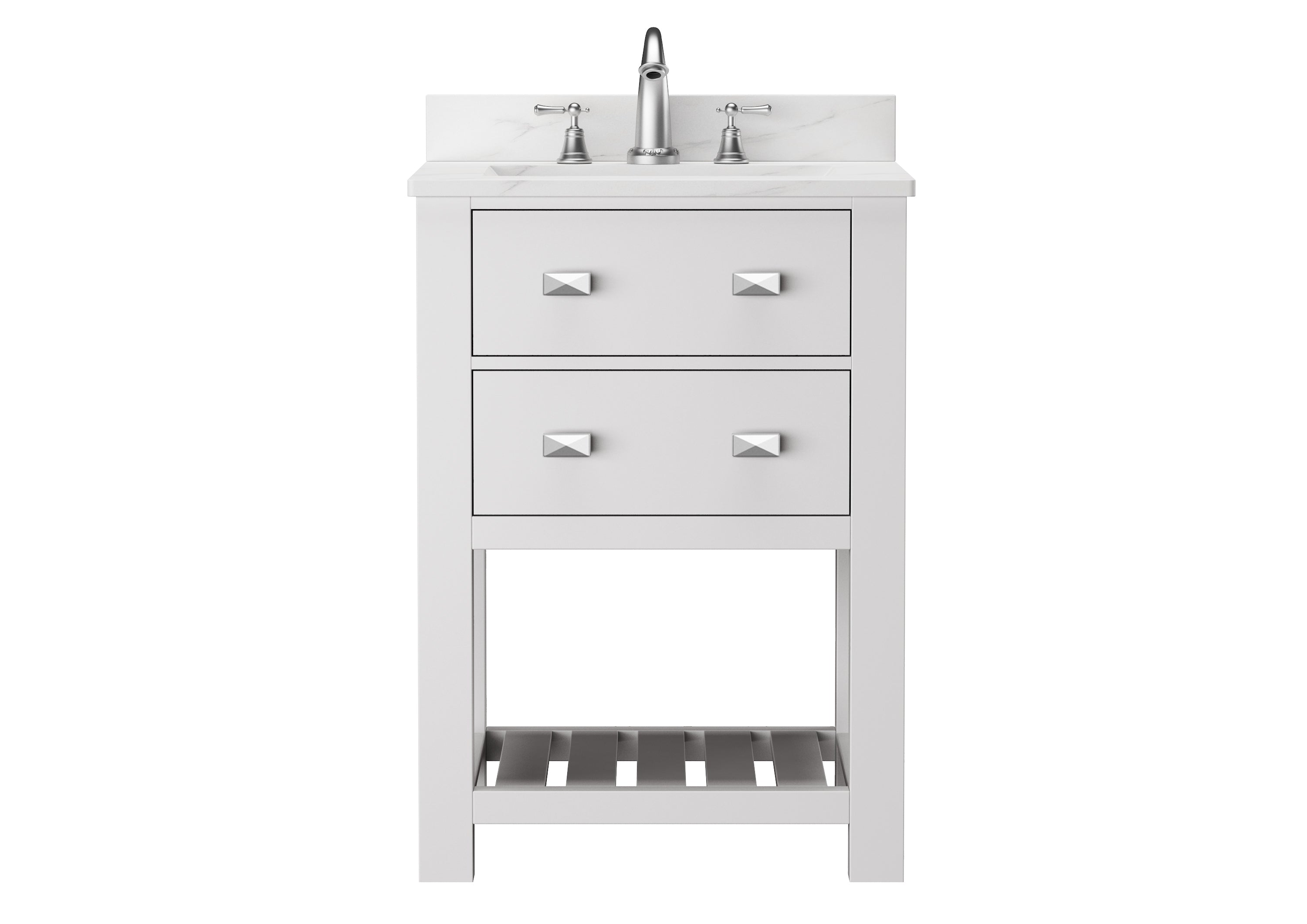 24/30 Inch Plywood Freestanding Bathroom Vanity with Sink
