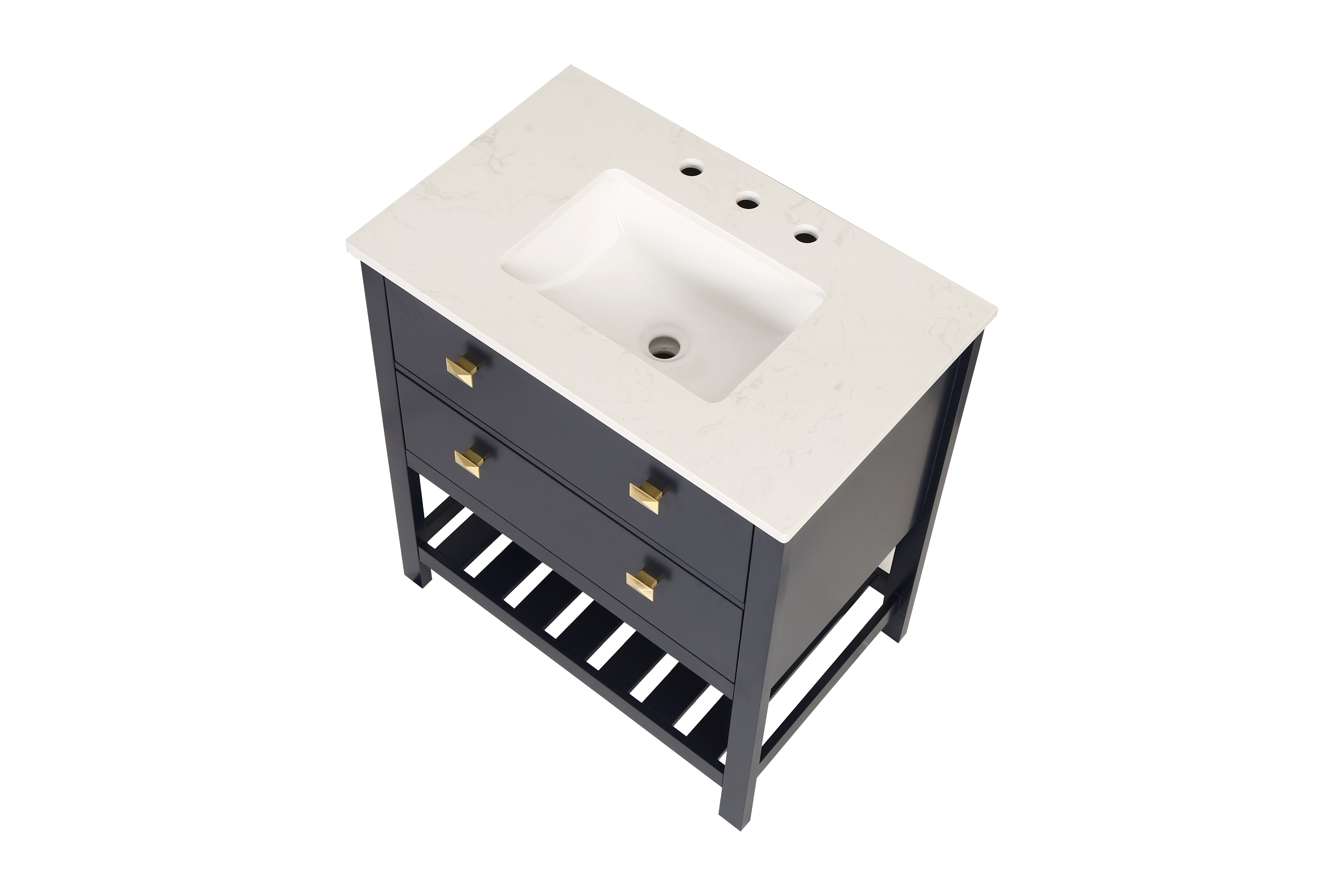 24/30 Inch Plywood Freestanding Bathroom Vanity with Sink