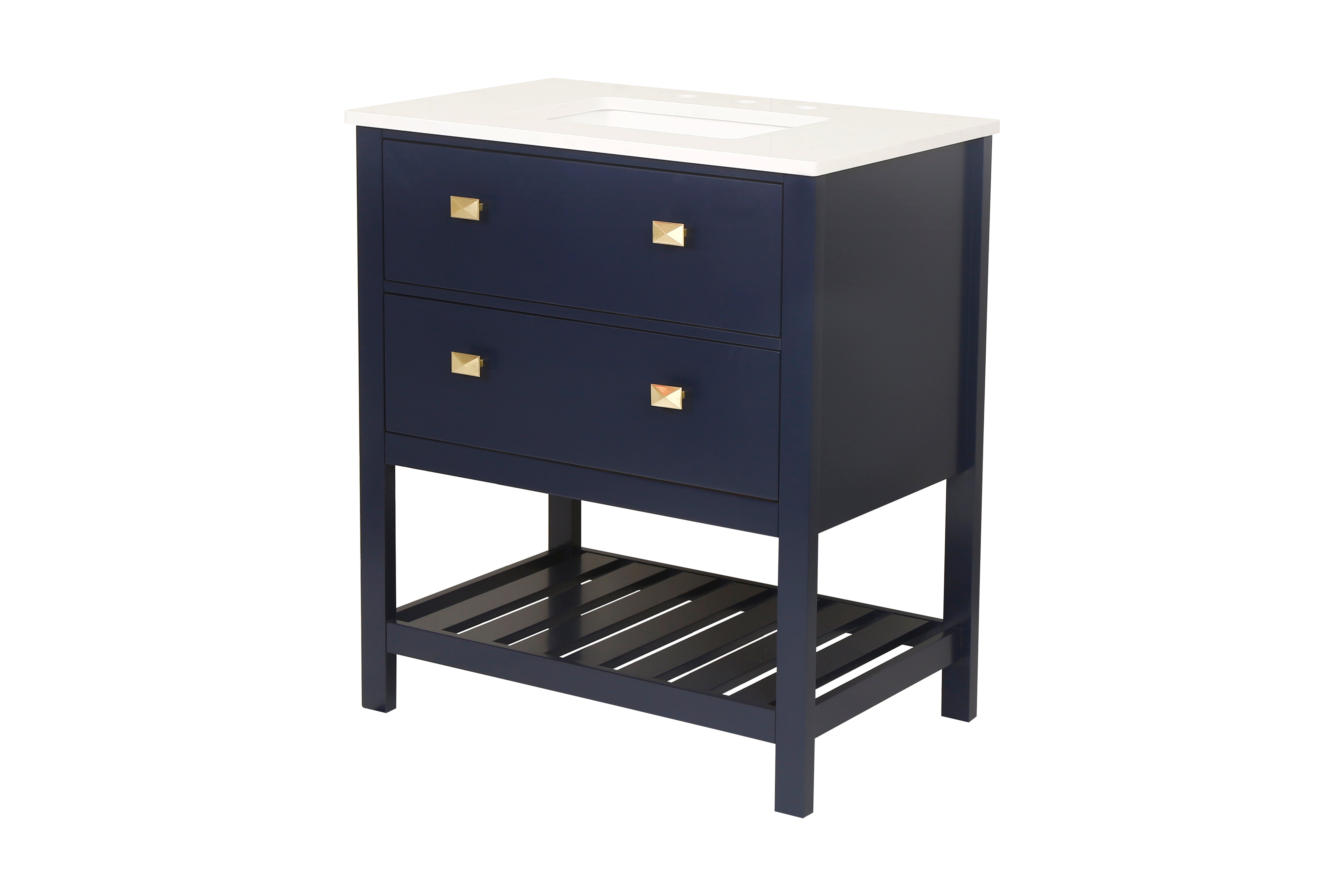 24/30 Inch Plywood Freestanding Bathroom Vanity with Sink