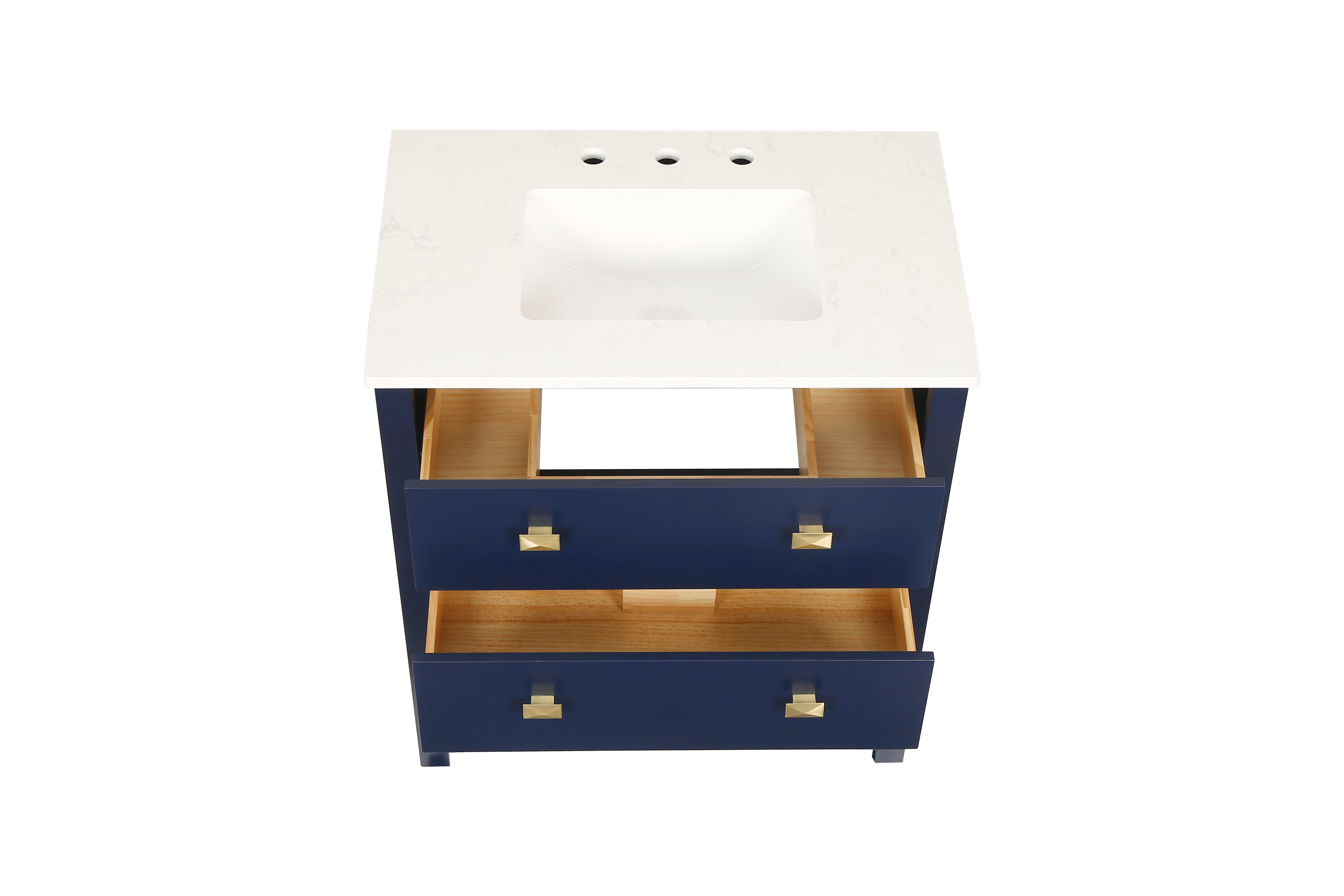 24/30 Inch Plywood Freestanding Bathroom Vanity with Sink
