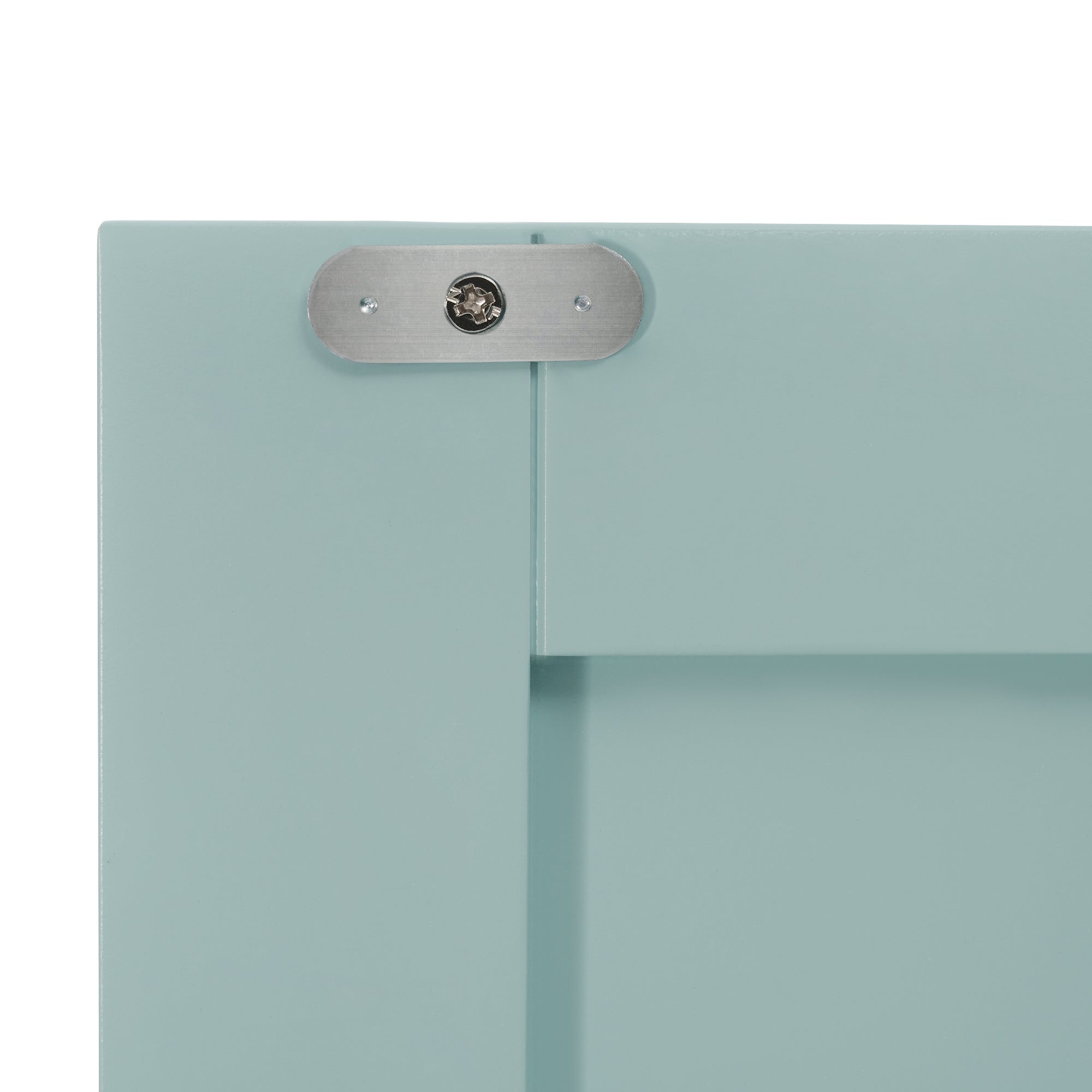 31" Wood 1-door Bathroom Cabinet with Interior Shelves