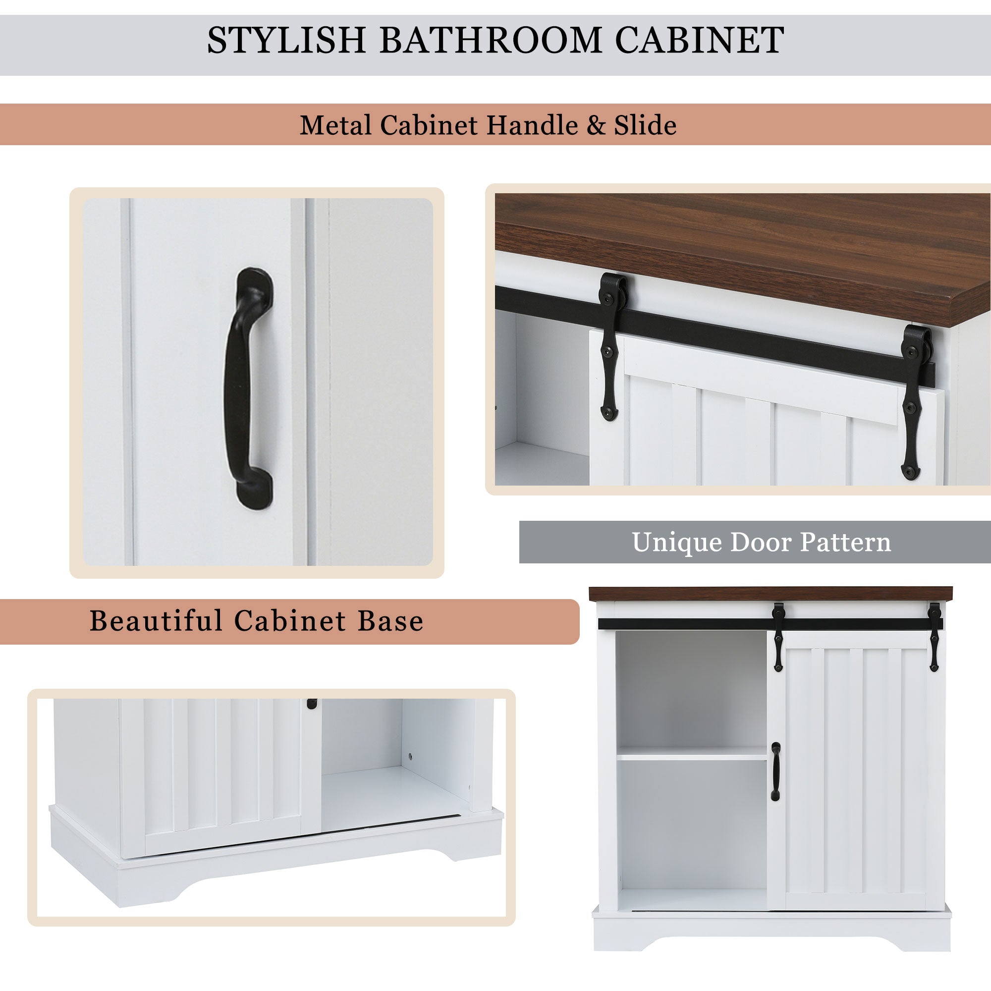 30 in. W x 72 in. H Freestanding Bathroom Cabinet in White with Adjustable Shelf and Drawer