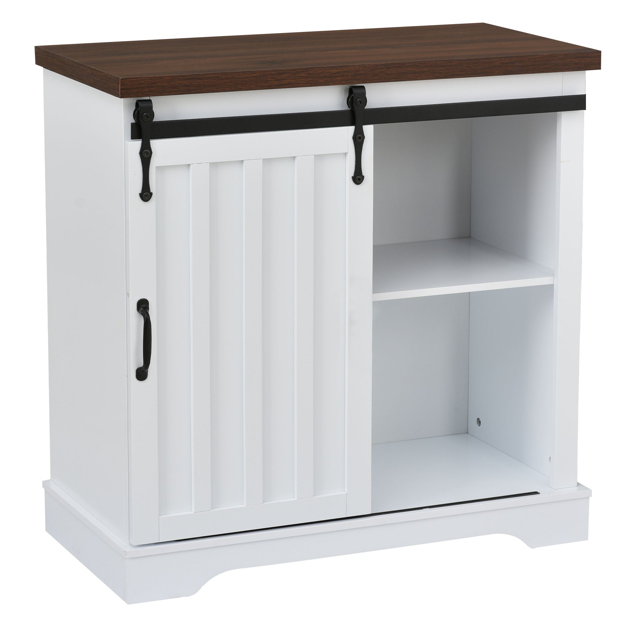 30 in. W x 72 in. H Freestanding Bathroom Cabinet in White with Adjustable Shelf and Drawer