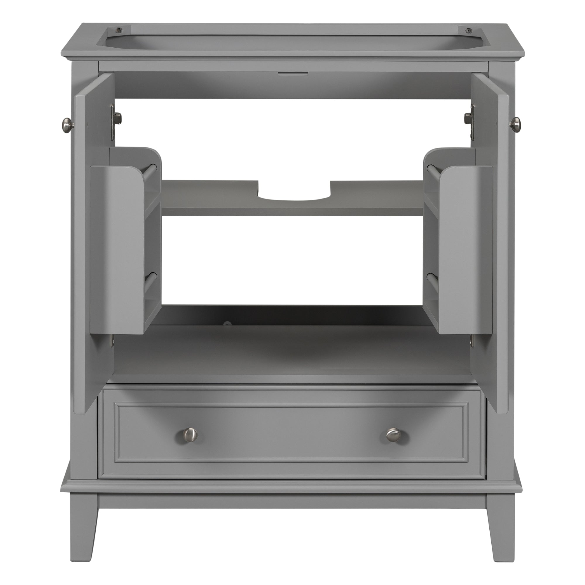 30 in. W x 18 in. D x 34 in. H Freestanding Bath Vanity Cabinet without Top