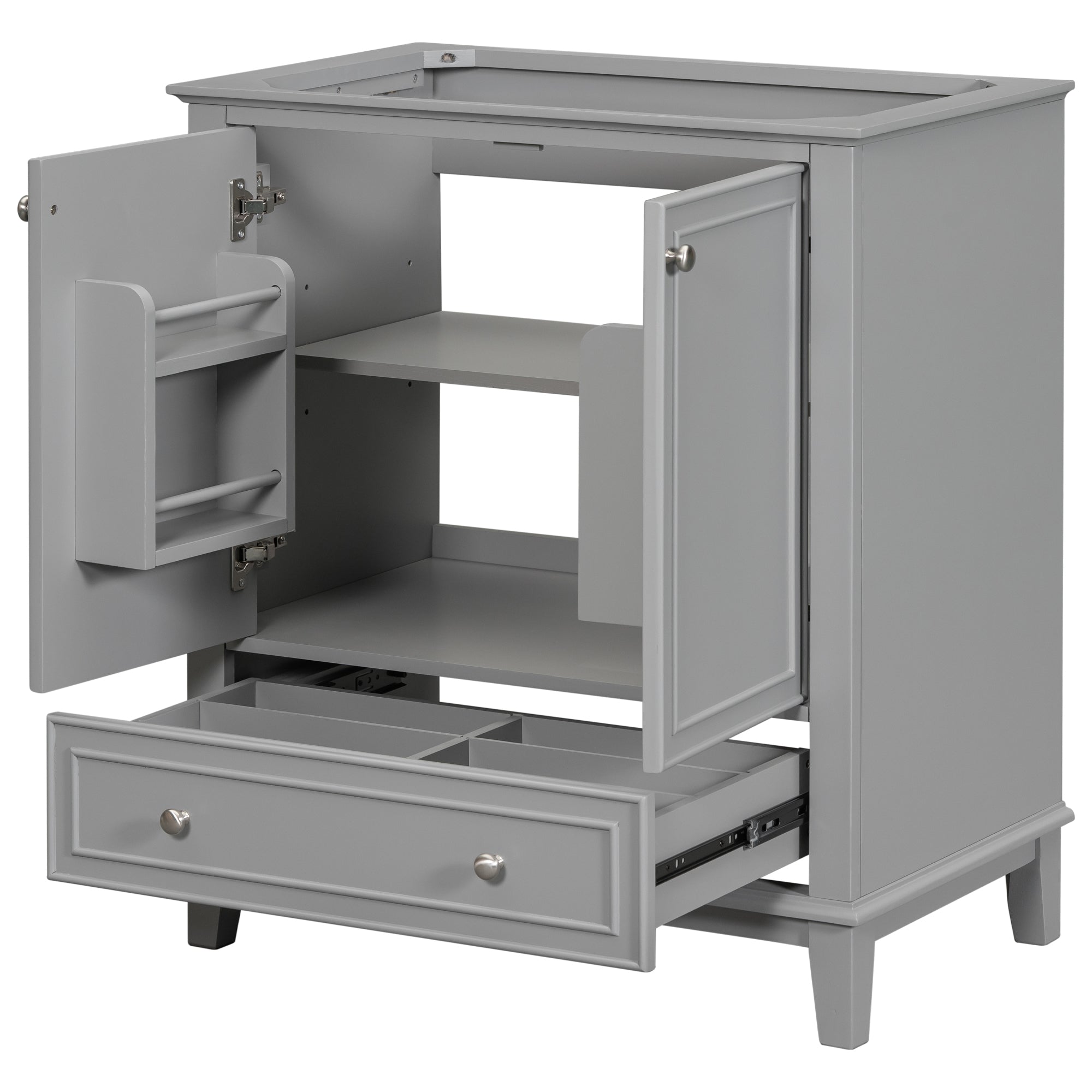 30 in. W x 18 in. D x 34 in. H Freestanding Bath Vanity Cabinet without Top