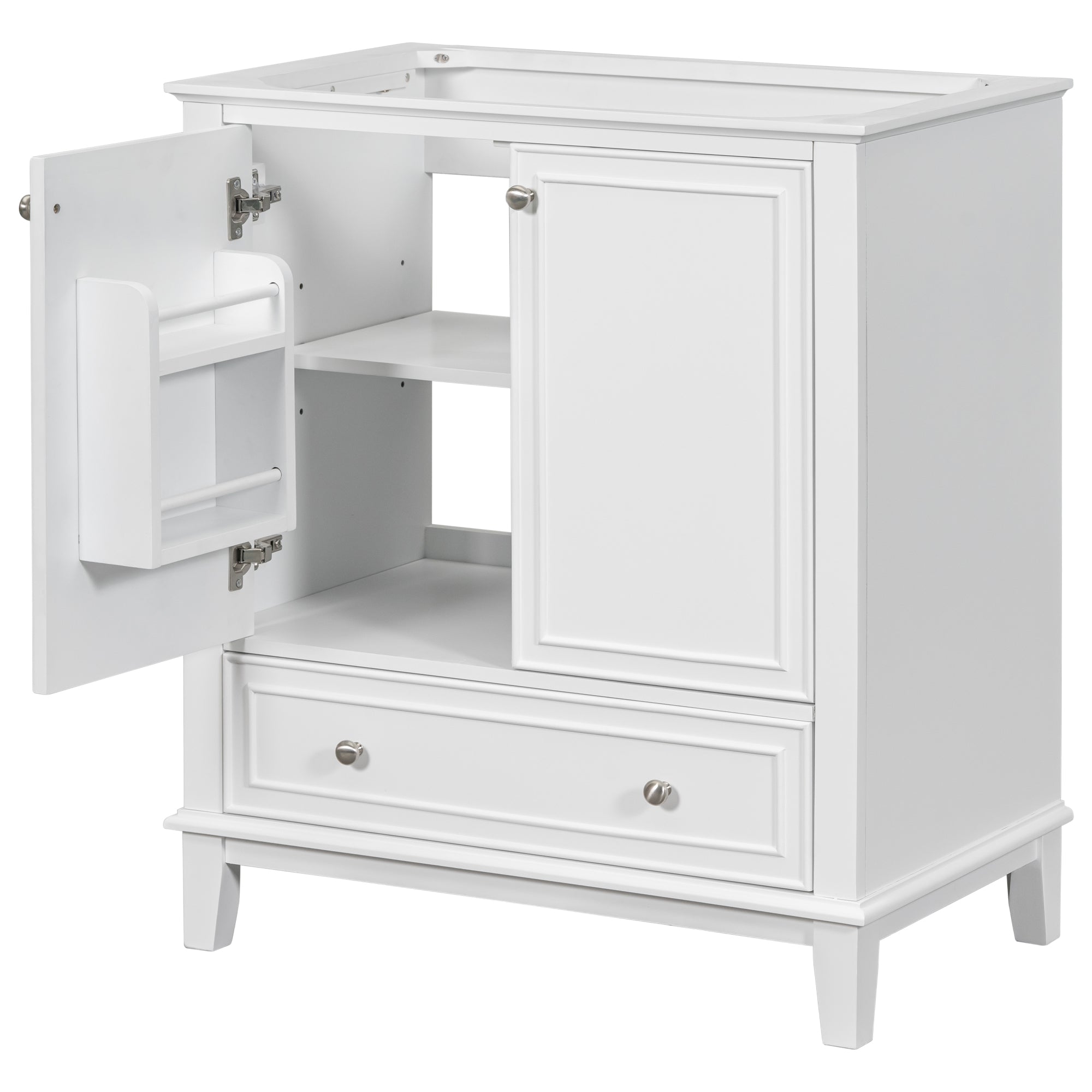 30 in. W x 18 in. D x 34 in. H Freestanding Bath Vanity Cabinet without Top