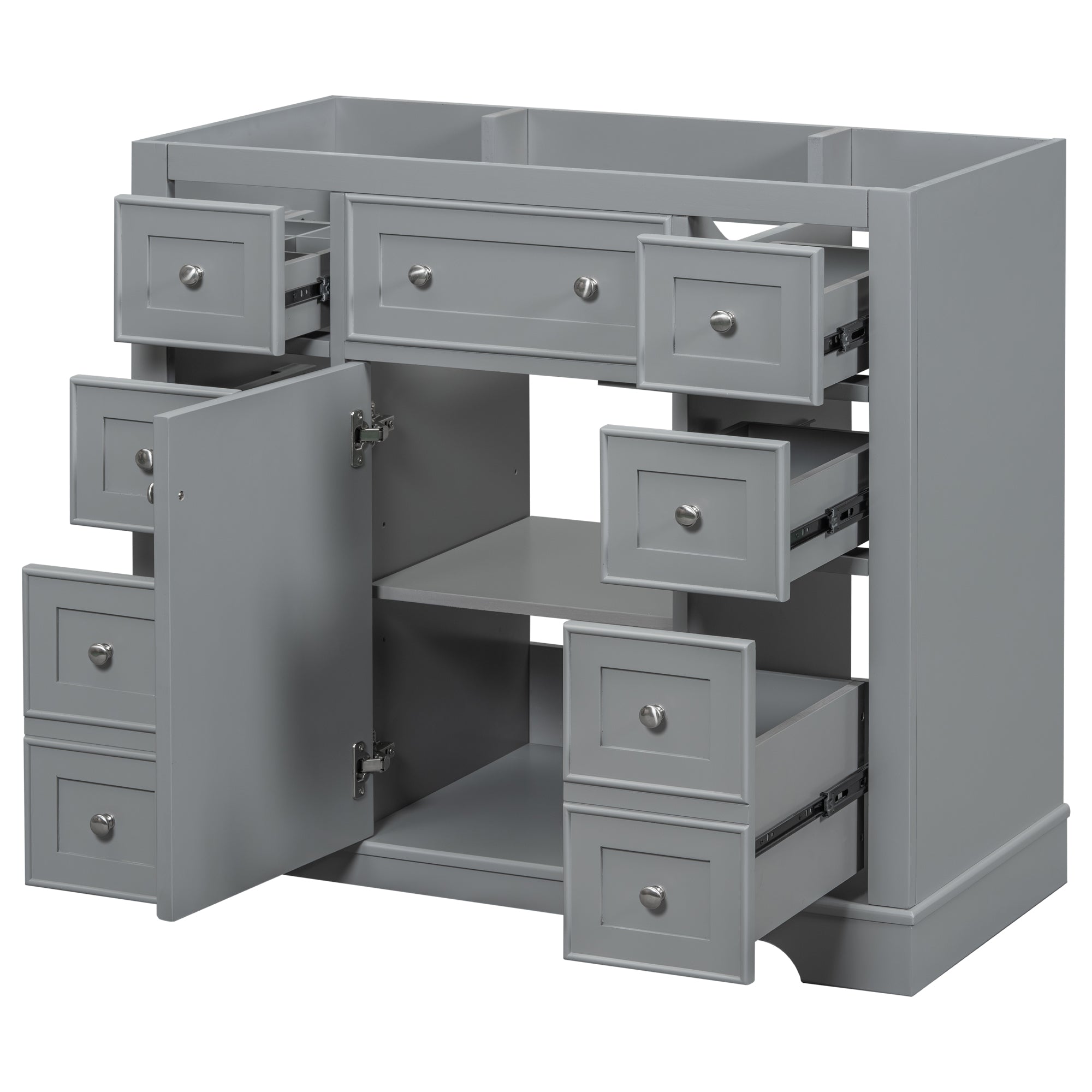 36 in. The Freestanding Bath Vanity Base without Top