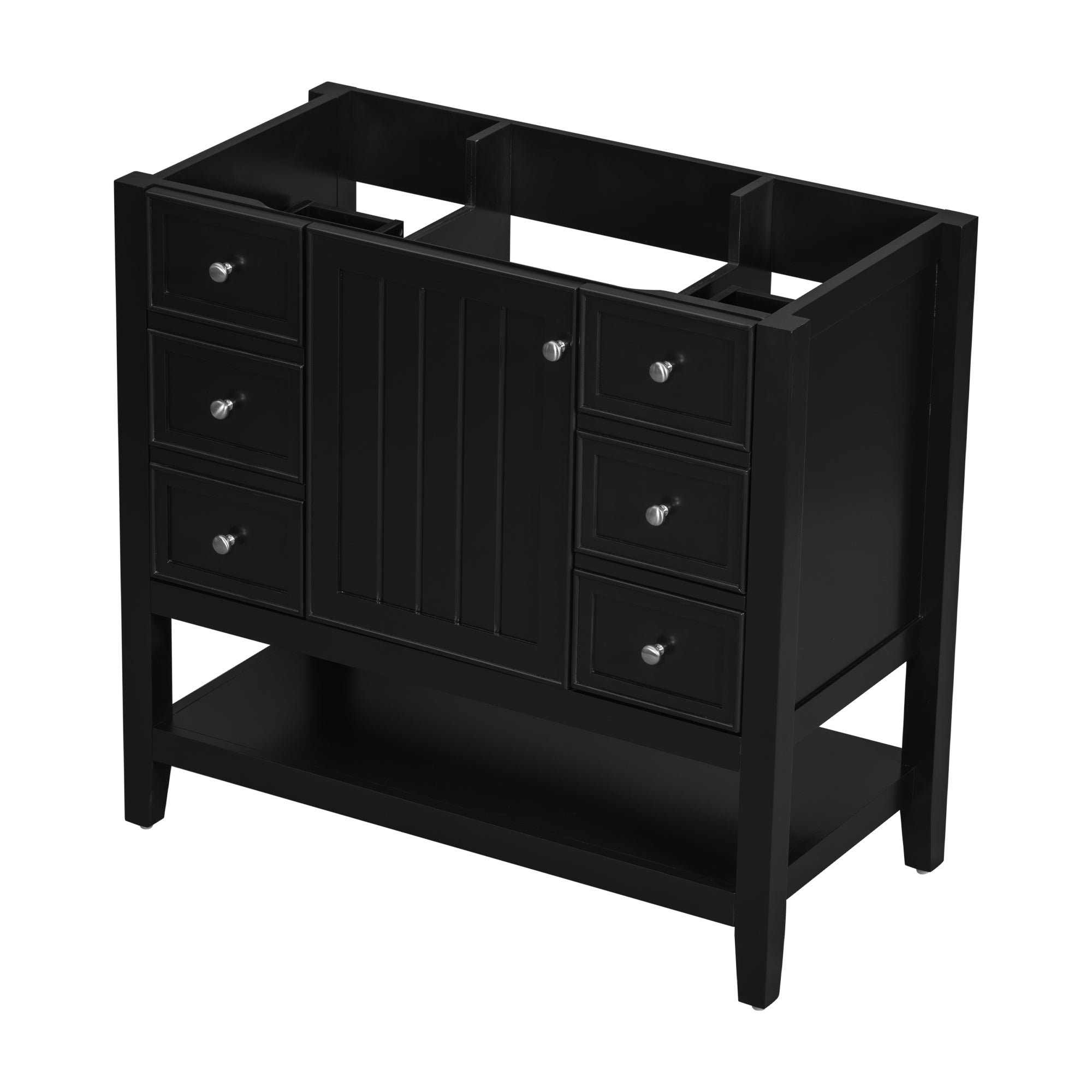 36 in. W x 18 in. D x 33 in. H Freestanding Bath Vanity Base without Top