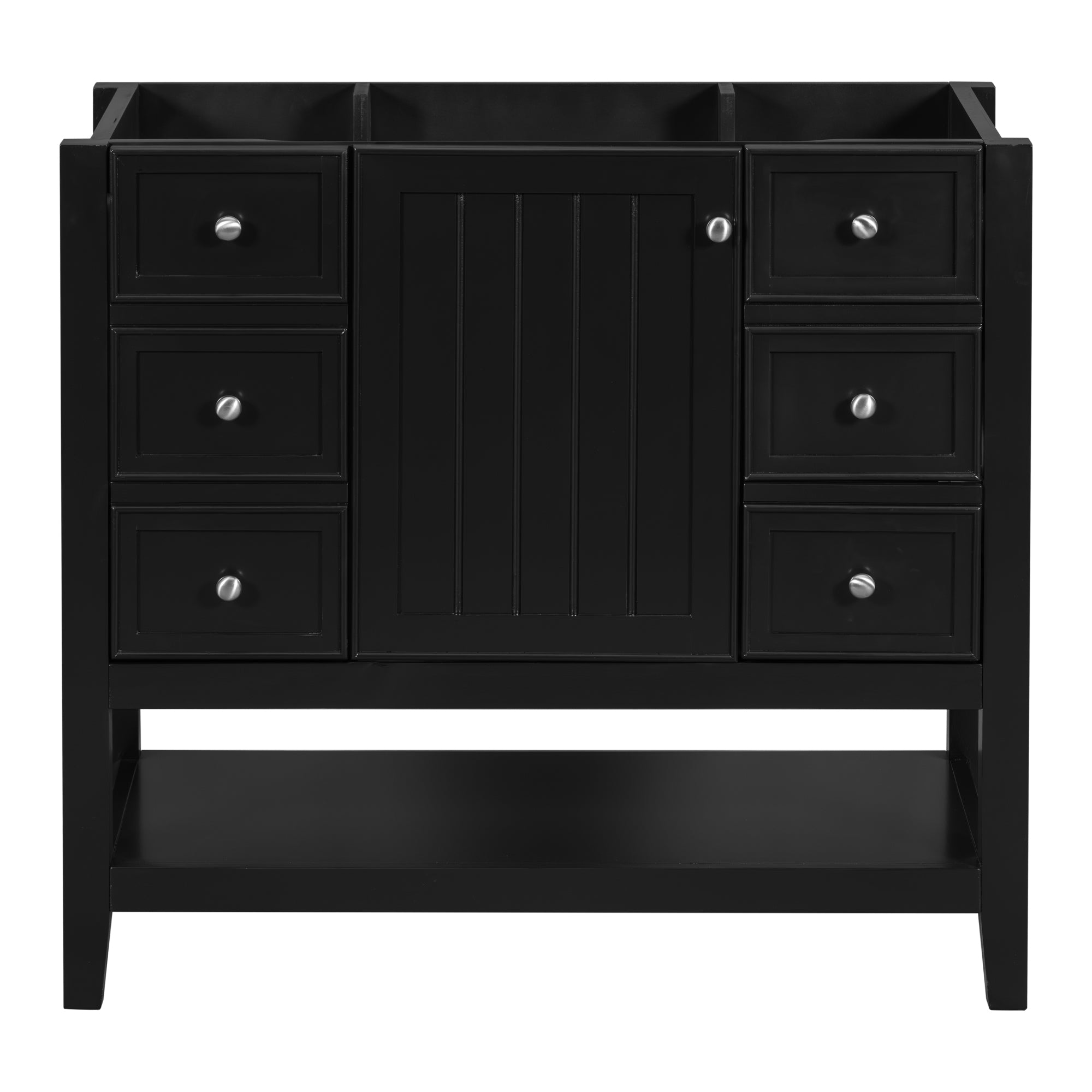 36 in. W x 18 in. D x 33 in. H Freestanding Bath Vanity Base without Top