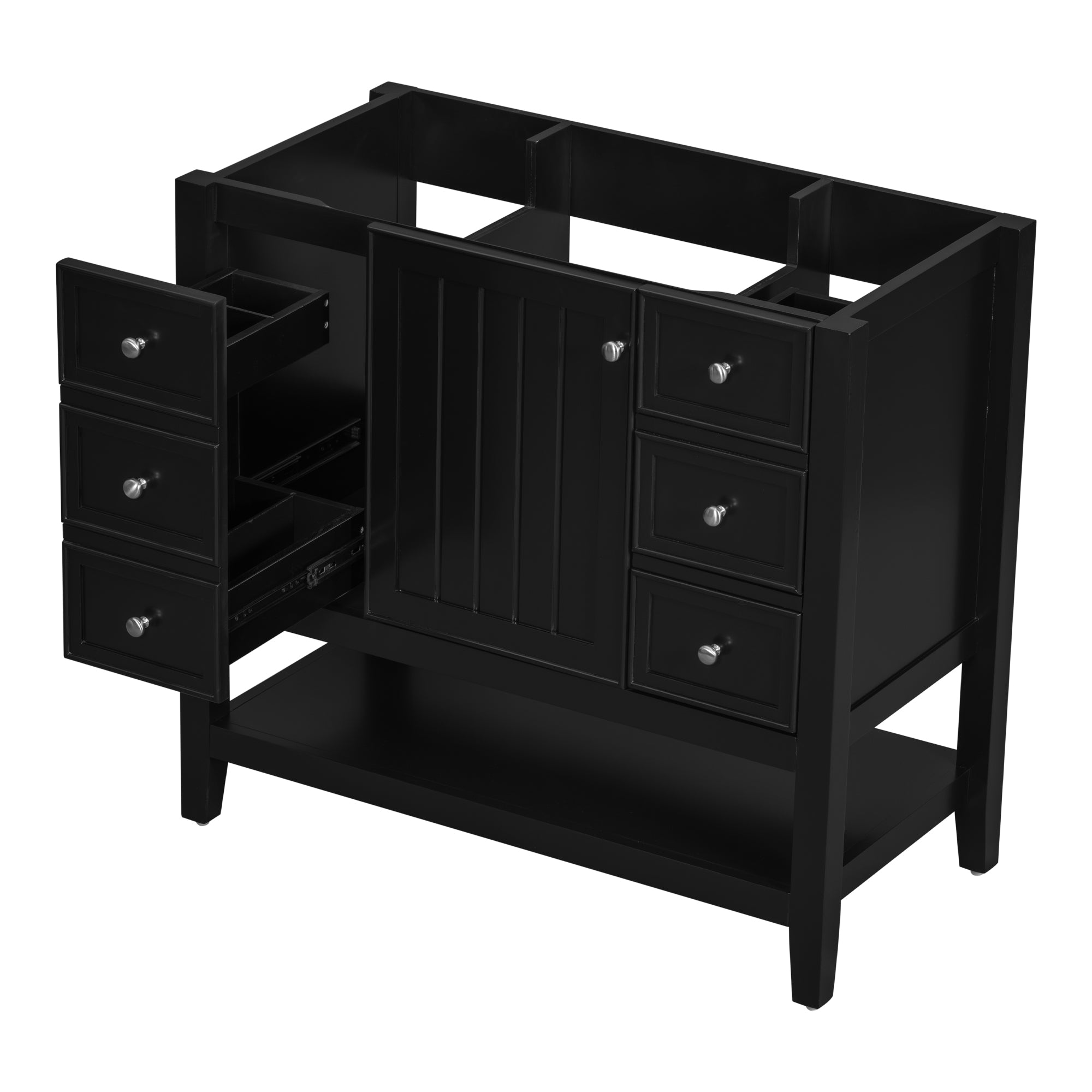 36 in. W x 18 in. D x 33 in. H Freestanding Bath Vanity Base without Top