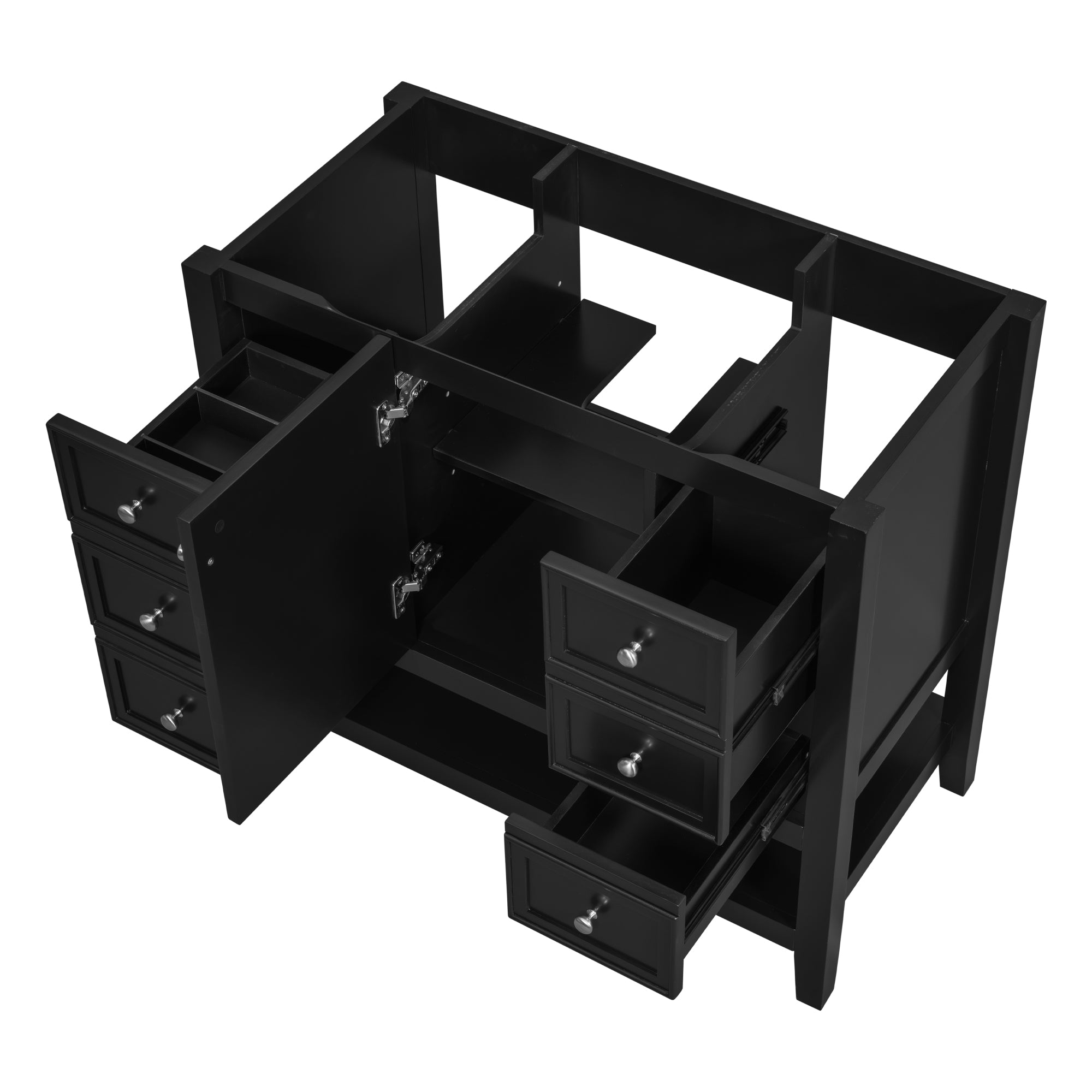 36 in. W x 18 in. D x 33 in. H Freestanding Bath Vanity Base without Top