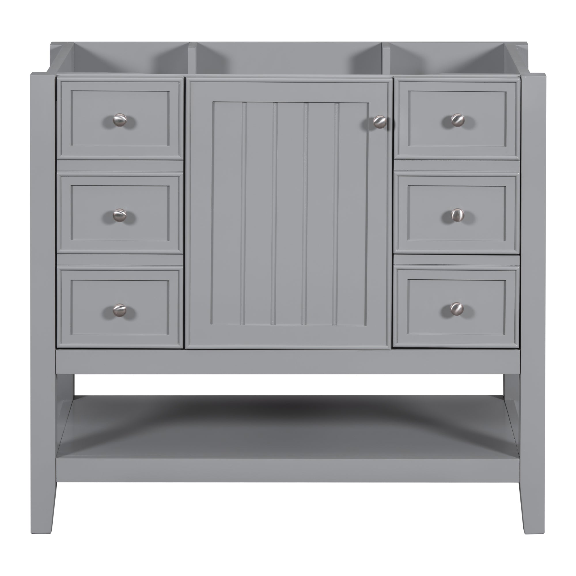 36 in. W x 18 in. D x 33 in. H Freestanding Bath Vanity Base without Top