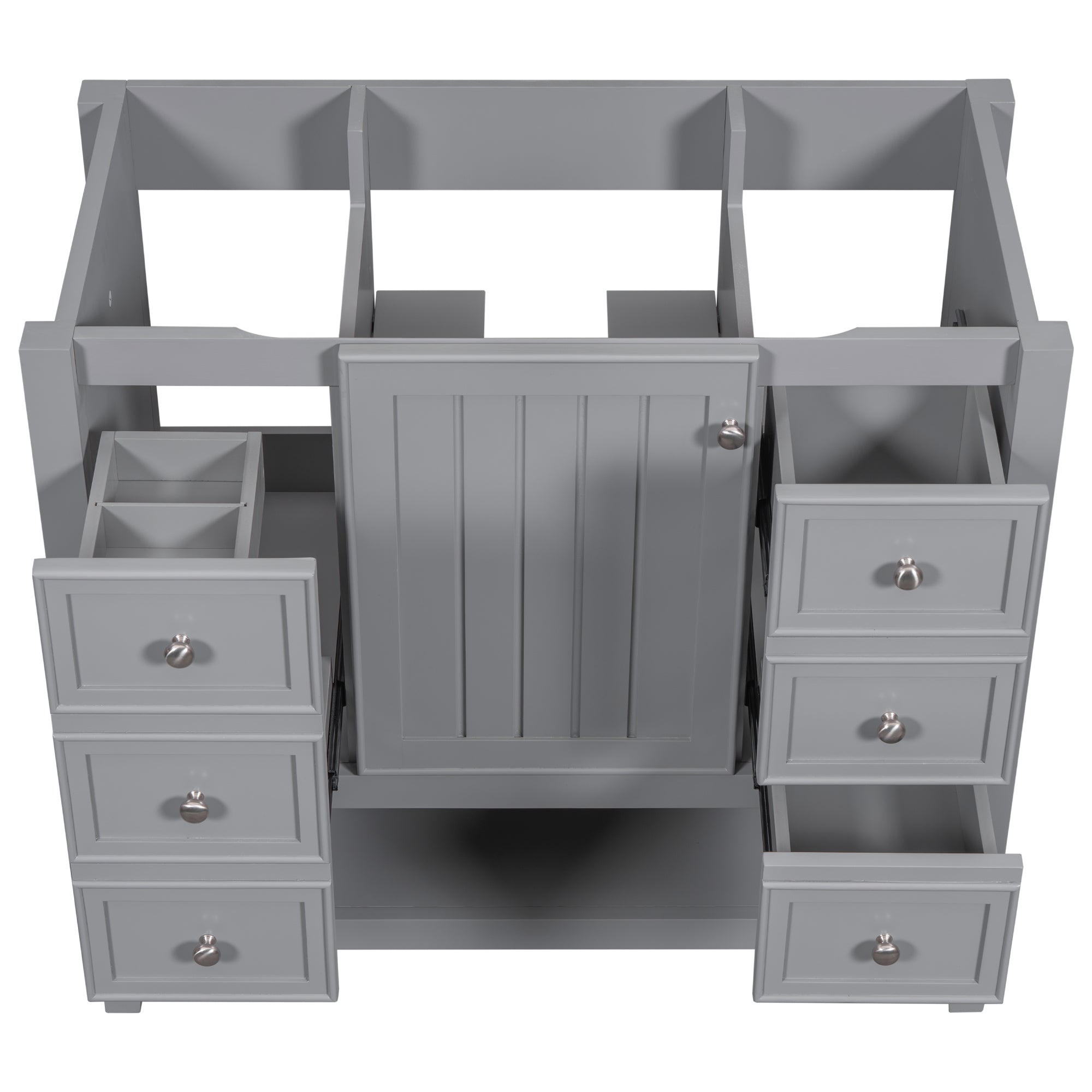 36 in. W x 18 in. D x 33 in. H Freestanding Bath Vanity Base without Top