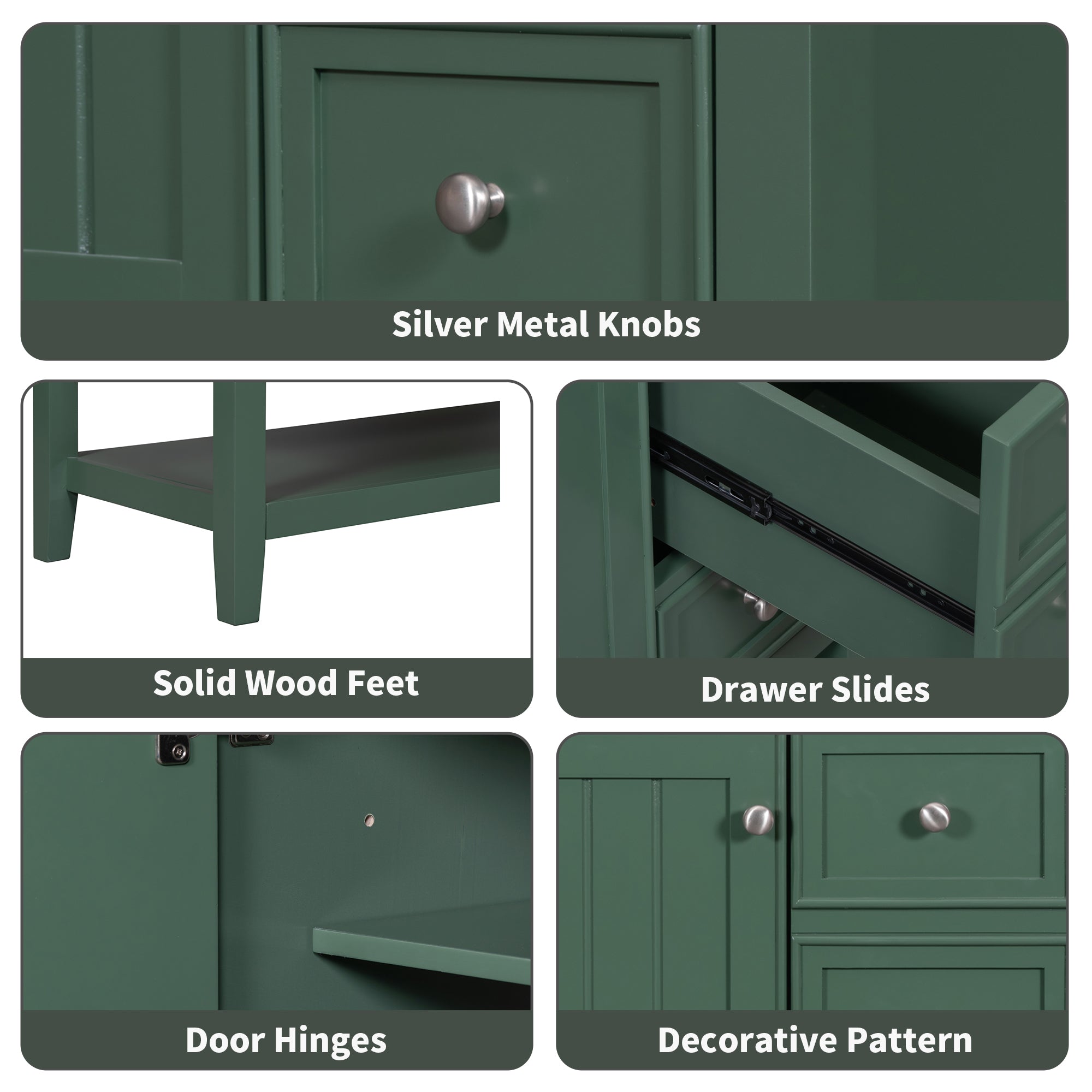 36 in. W x 18 in. D x 33 in. H Freestanding Bath Vanity Base without Top