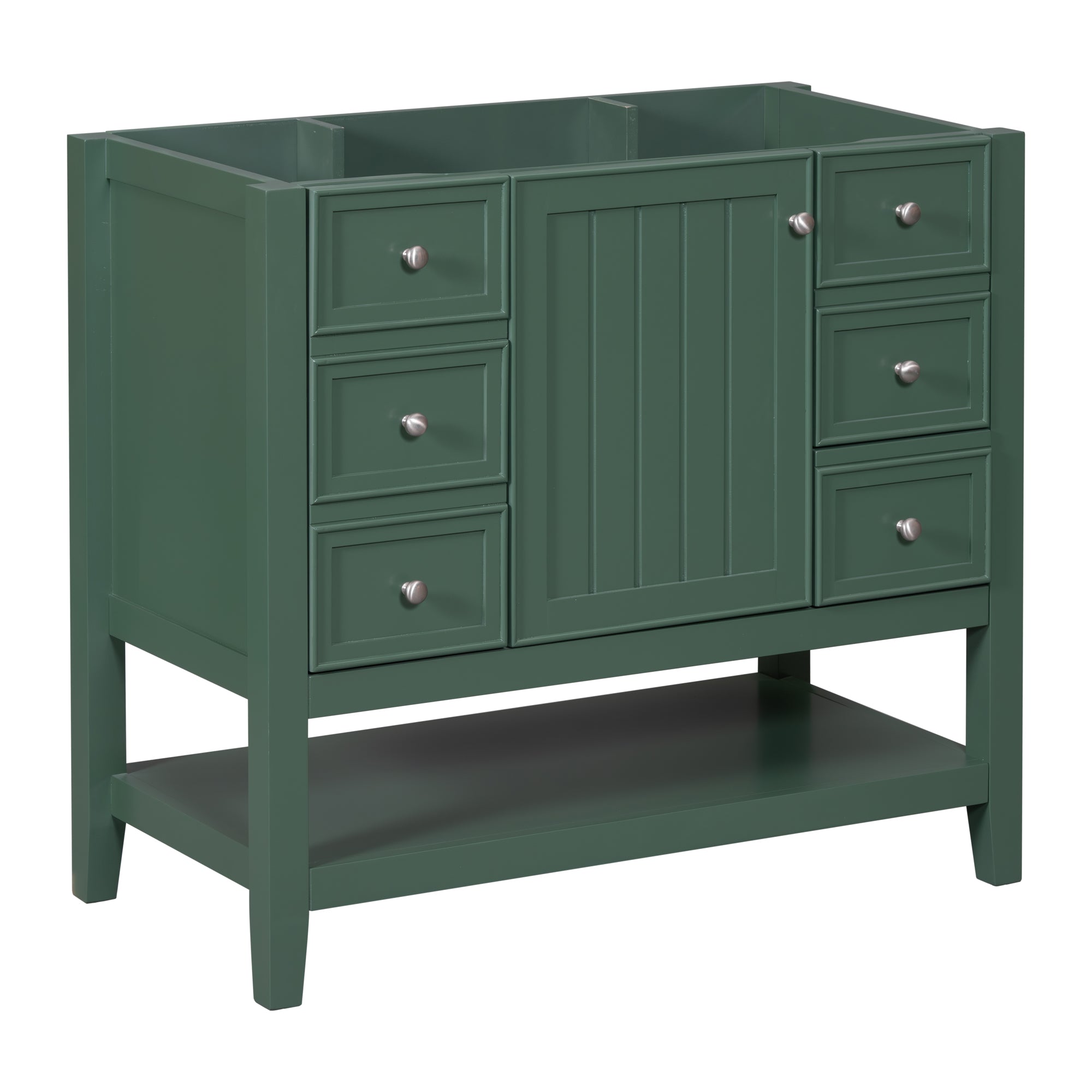 36 in. W x 18 in. D x 33 in. H Freestanding Bath Vanity Base without Top
