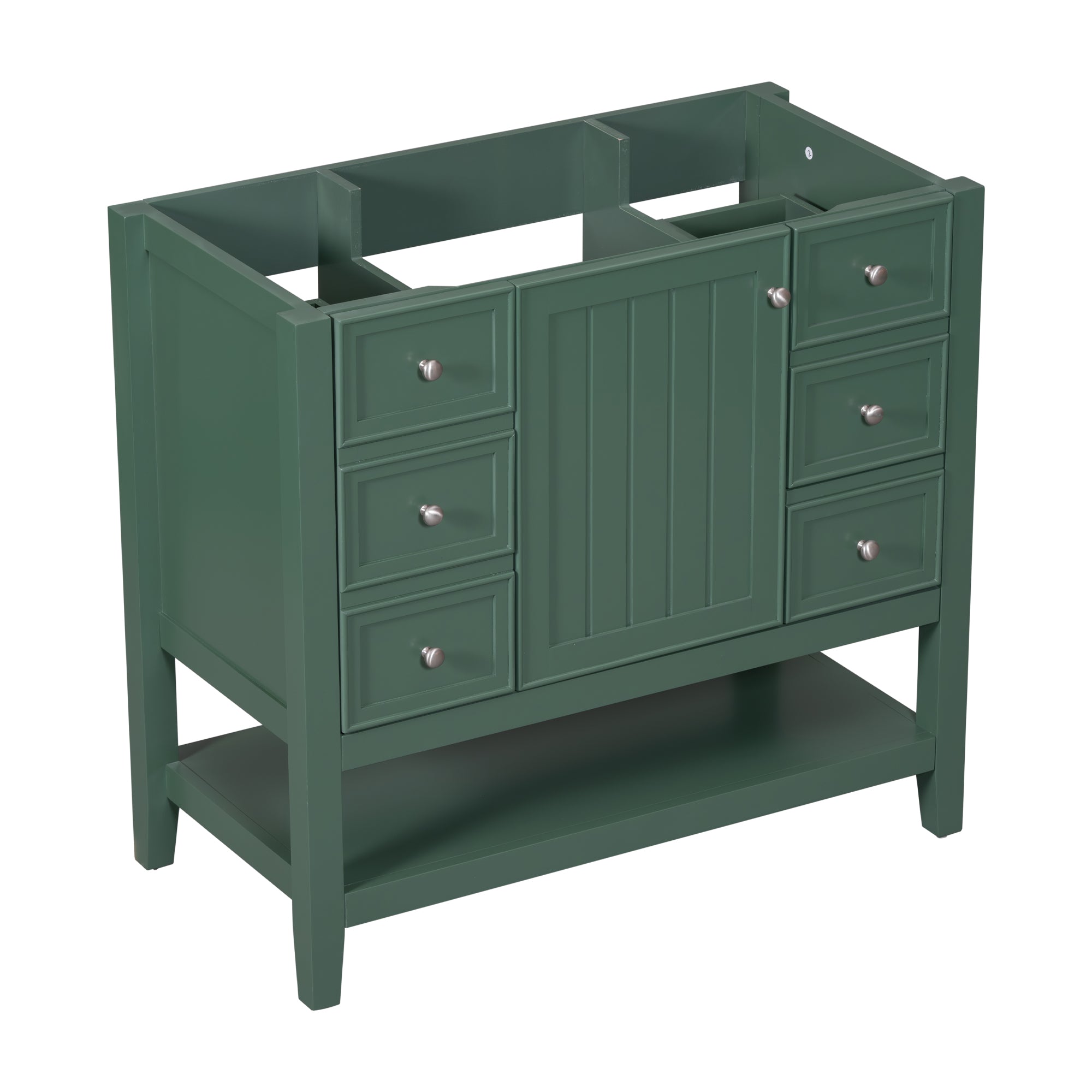 36 in. W x 18 in. D x 33 in. H Freestanding Bath Vanity Base without Top