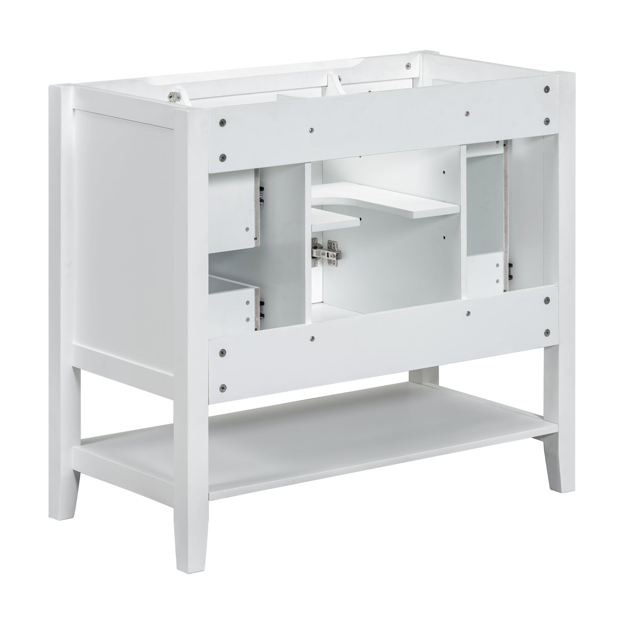 36 in. W x 18 in. D x 33 in. H Freestanding Bath Vanity Base without Top