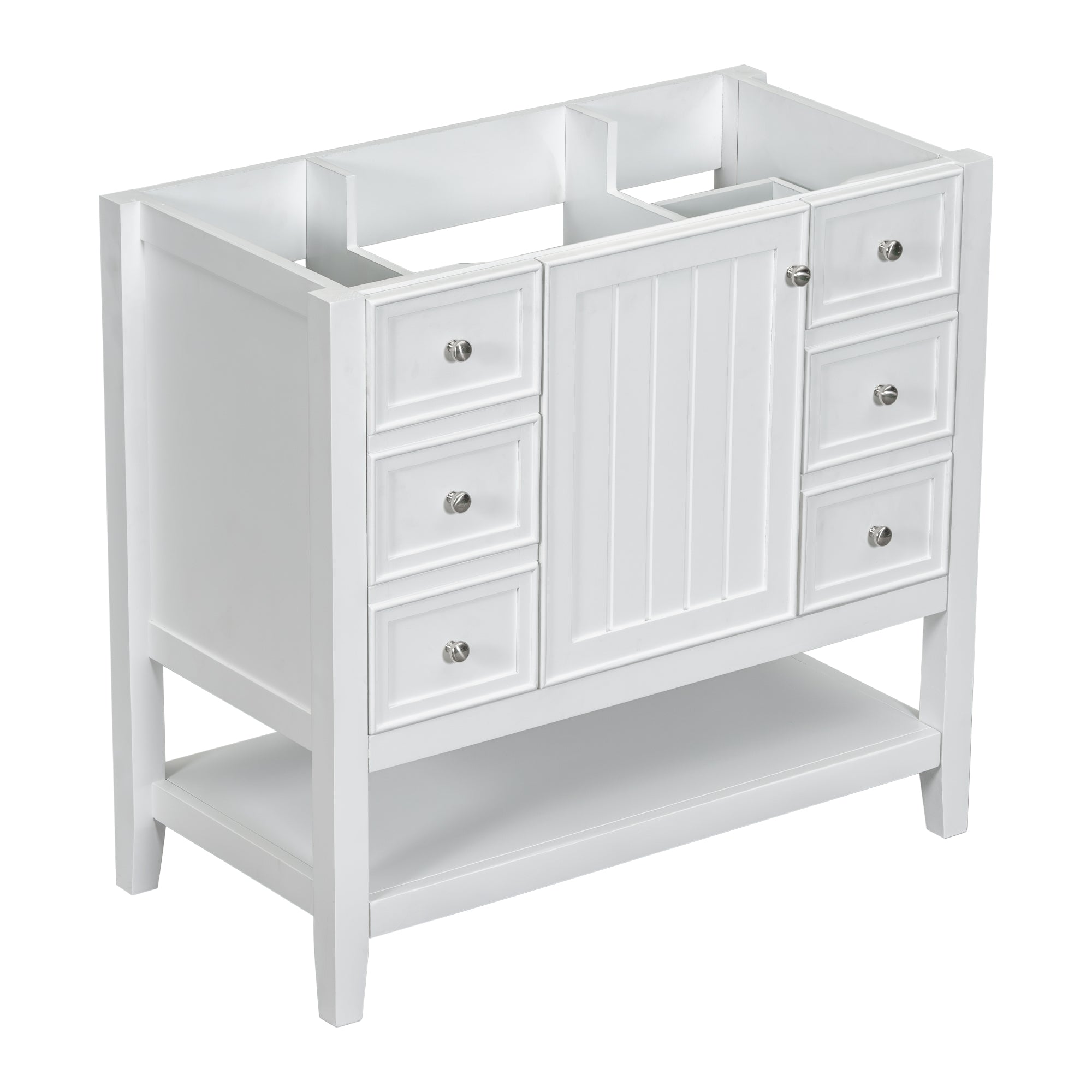 36 in. W x 18 in. D x 33 in. H Freestanding Bath Vanity Base without Top
