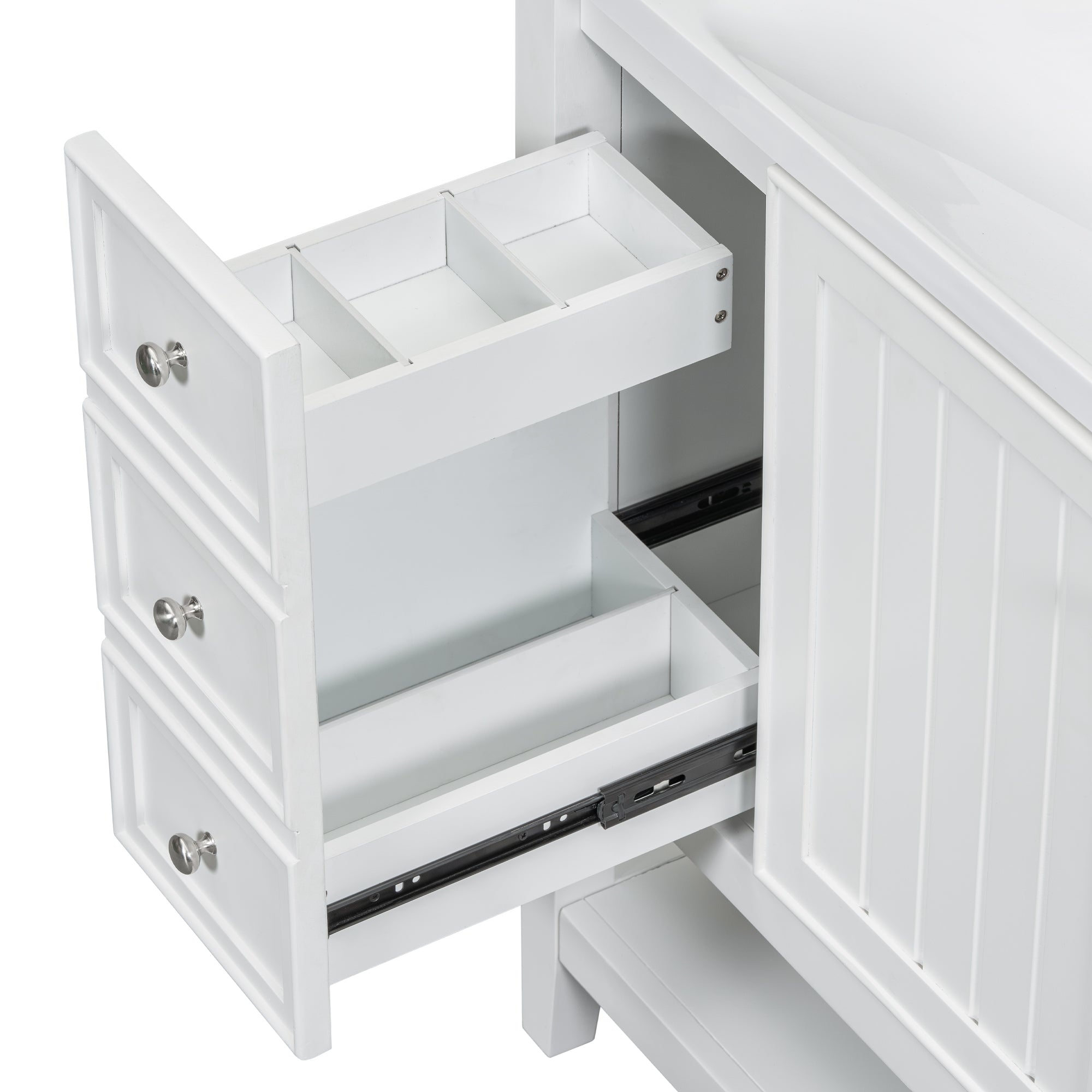 36 in. W x 18 in. D x 33 in. H Freestanding Bath Vanity Base without Top