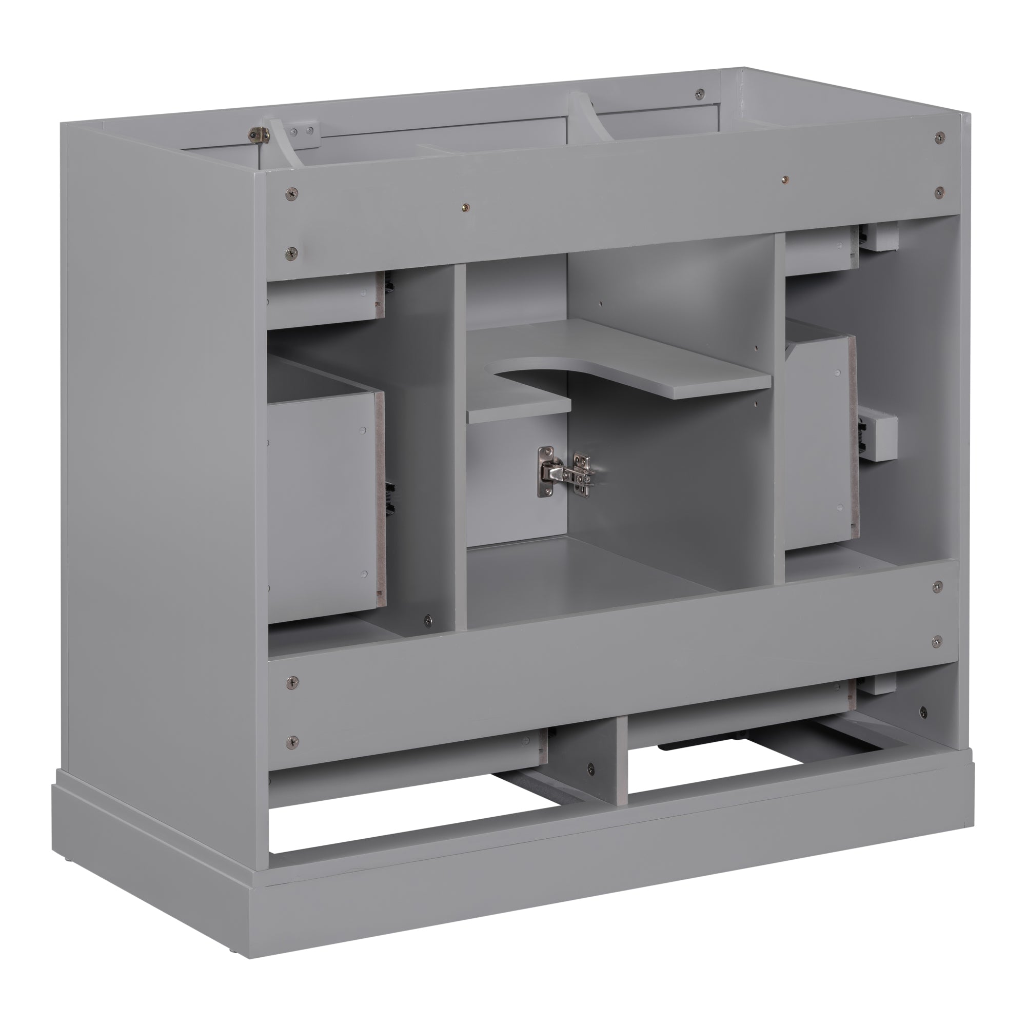 36 in. W x 18 in. D x 33 in. H Freestanding Bath Vanity Base without Top