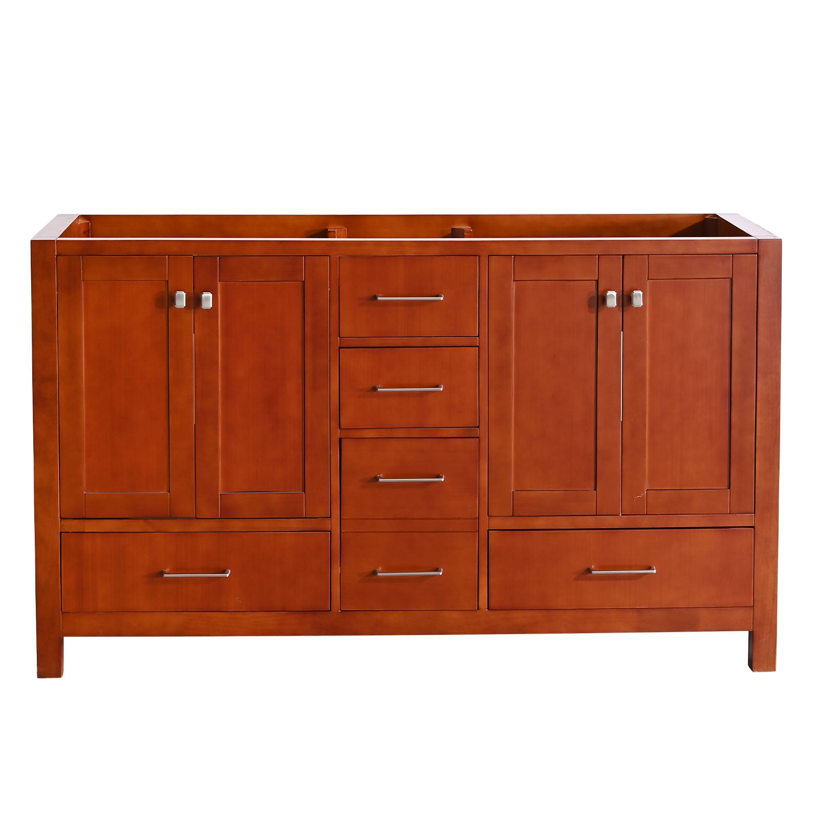 22 in. W x 60 in. D x 35 in. H Bath Vanity Cabinet without Top