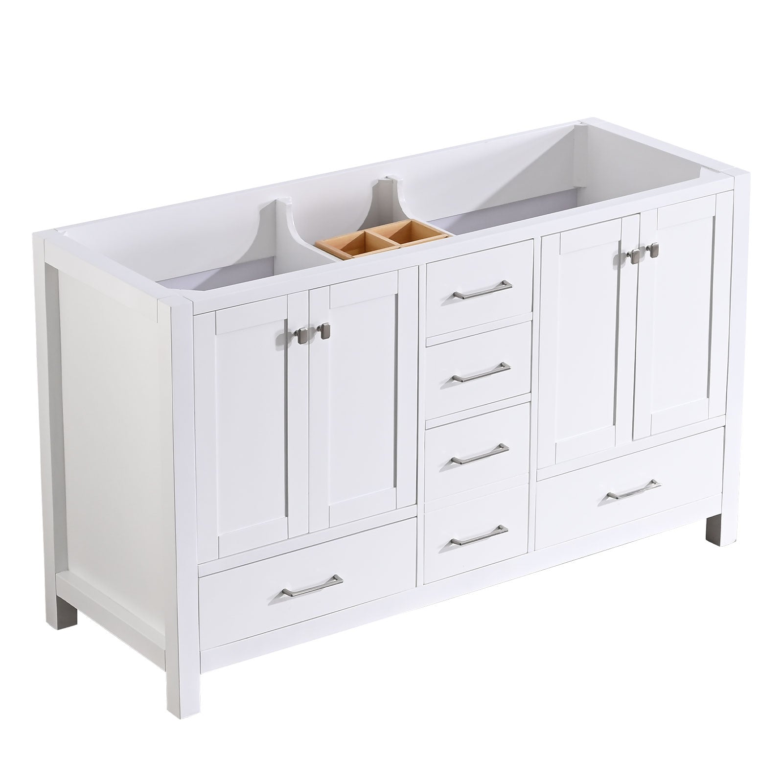 22 in. W x 60 in. D x 35 in. H Bath Vanity Cabinet without Top