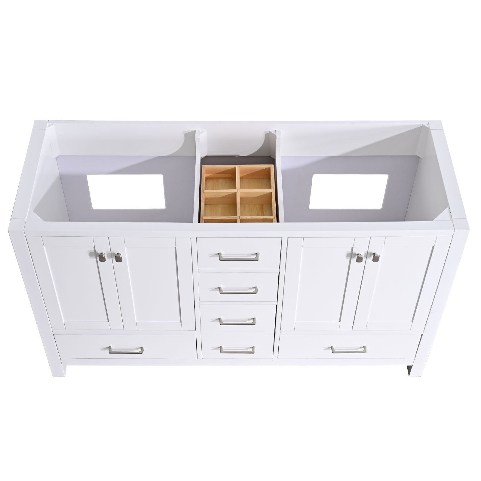 22 in. W x 60 in. D x 35 in. H Bath Vanity Cabinet without Top
