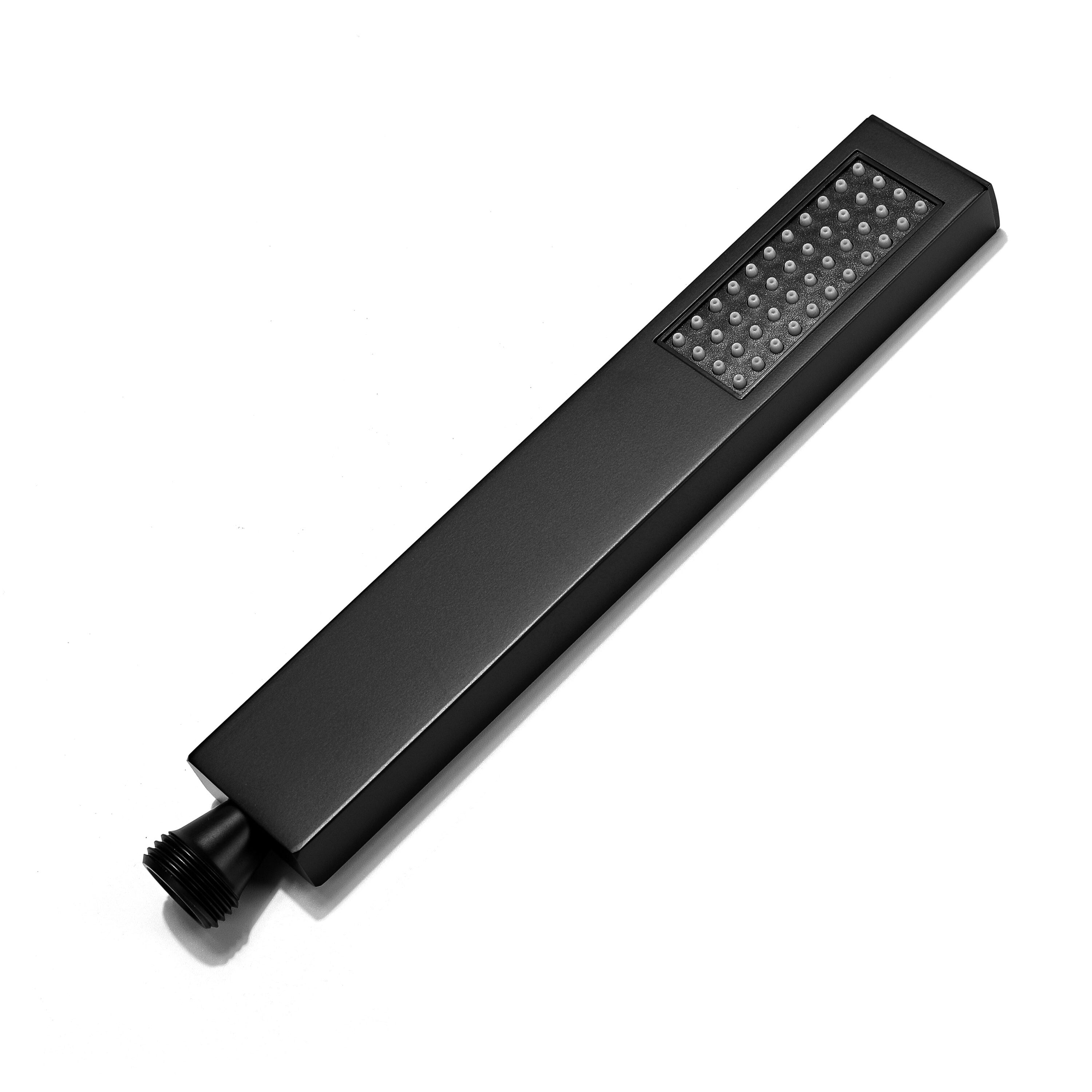 Single Handle Single Hole Bathroom Faucet in Matte Black
