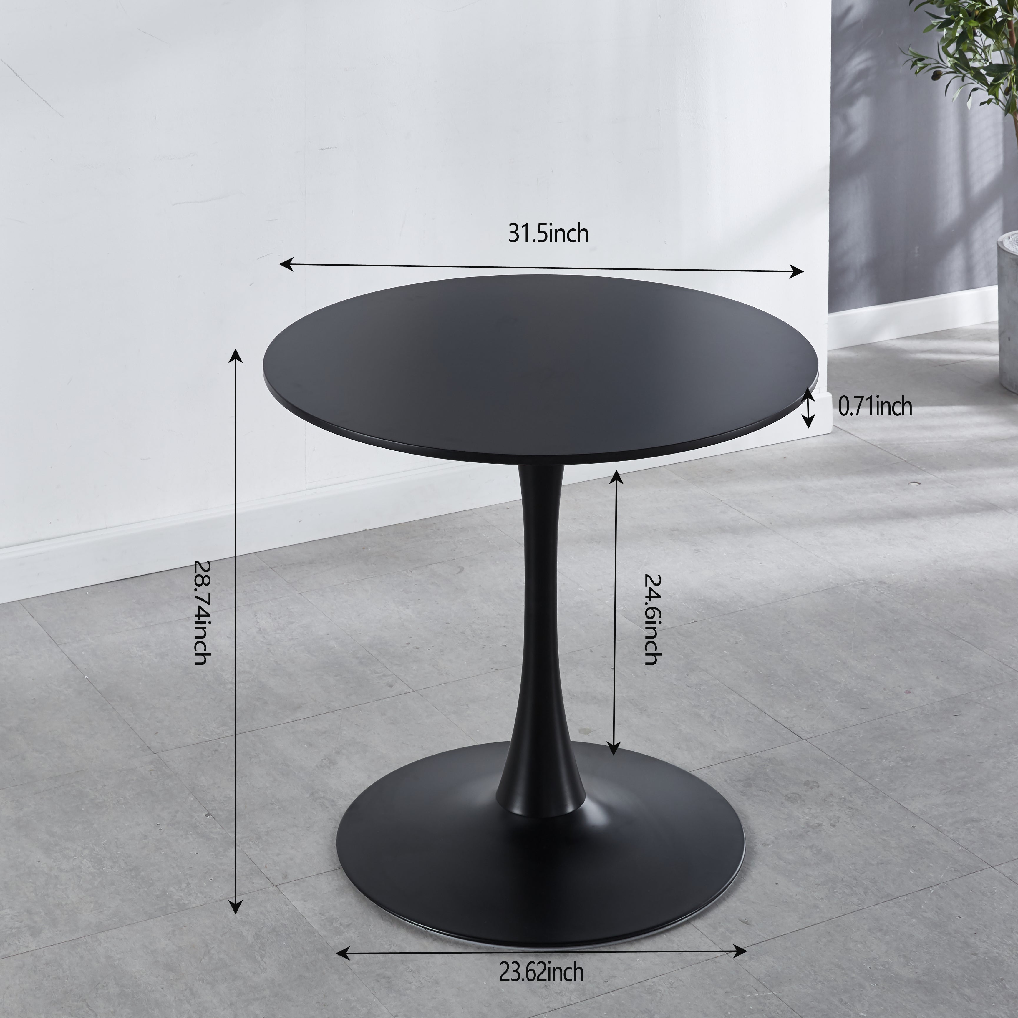 5 Pieces Dining Sets with Round Table Top