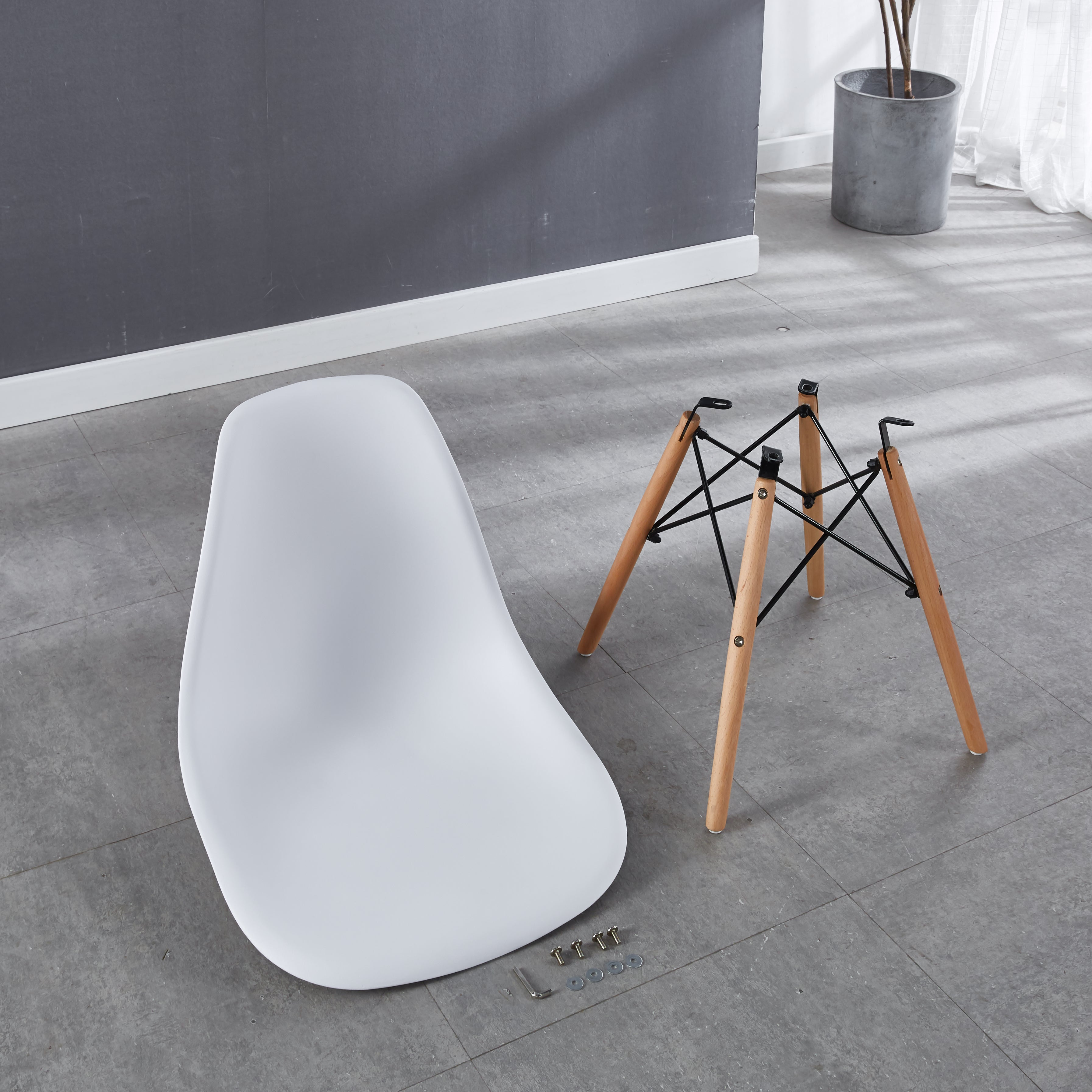 5 Pieces Dining Sets with Round Table Top