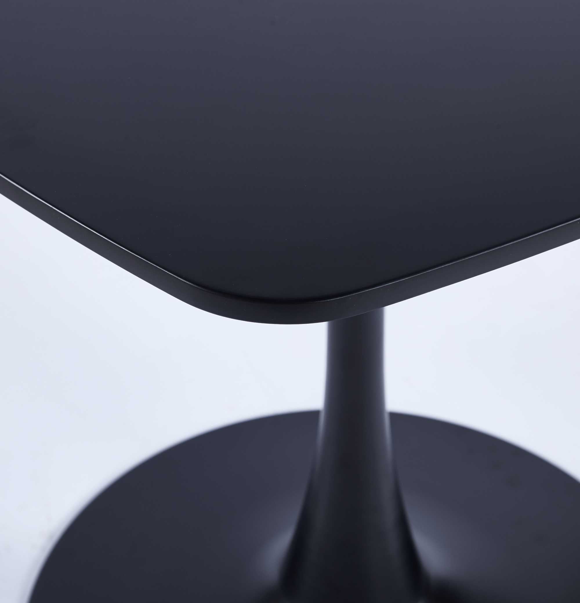 5 Piece Dining Table Set with Round MDF Top