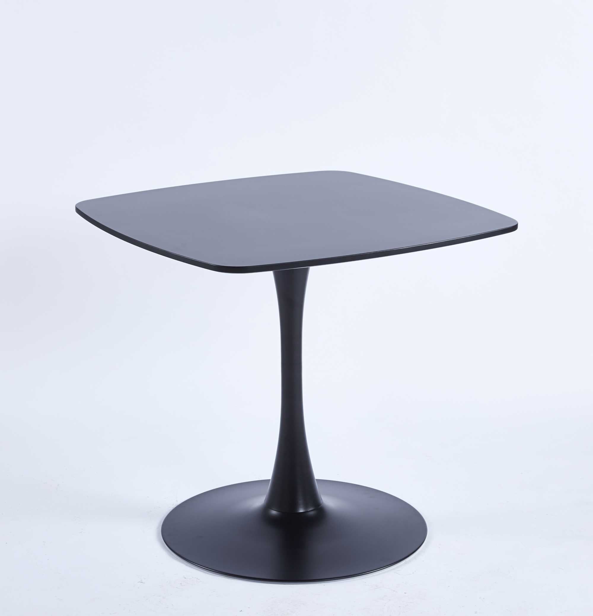 5 Piece Dining Table Set with Round MDF Top