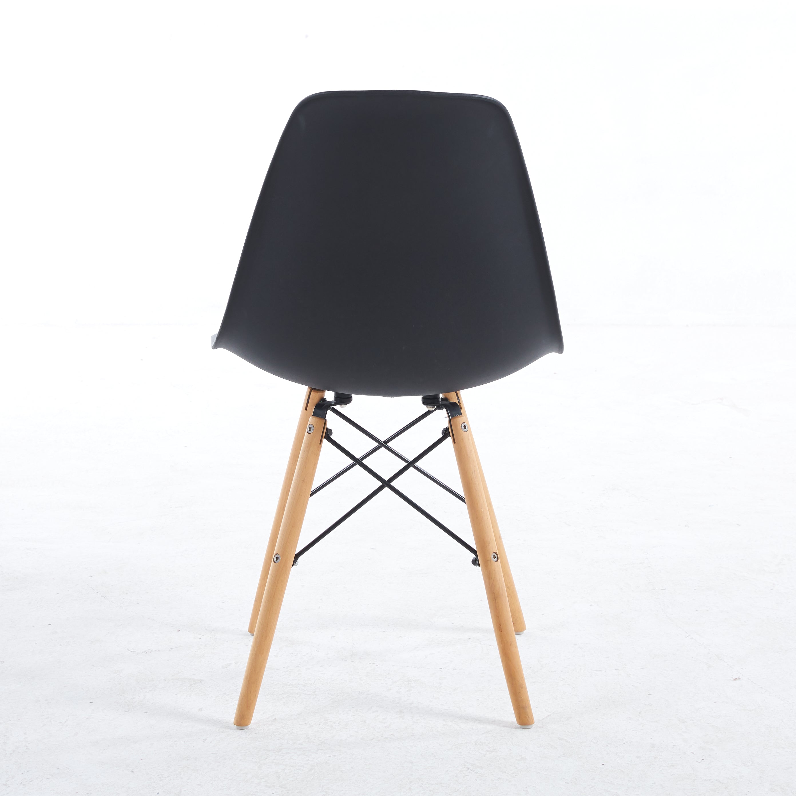 5 Piece Dining Table Set with Round MDF Top