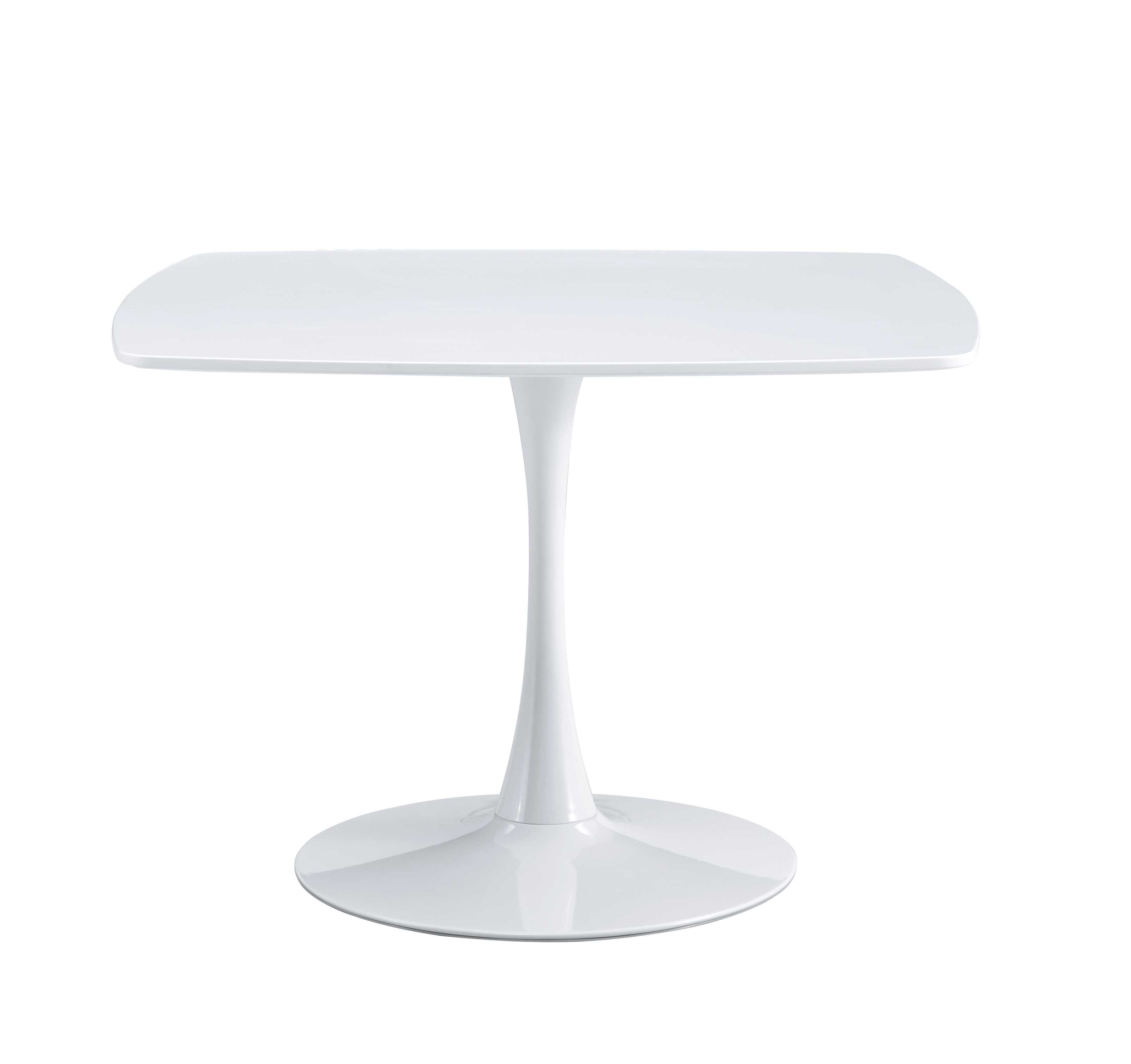 42.1" Dining Table, Simple And Elegant in Classic Medieval Style, Suitable for 4-6 People