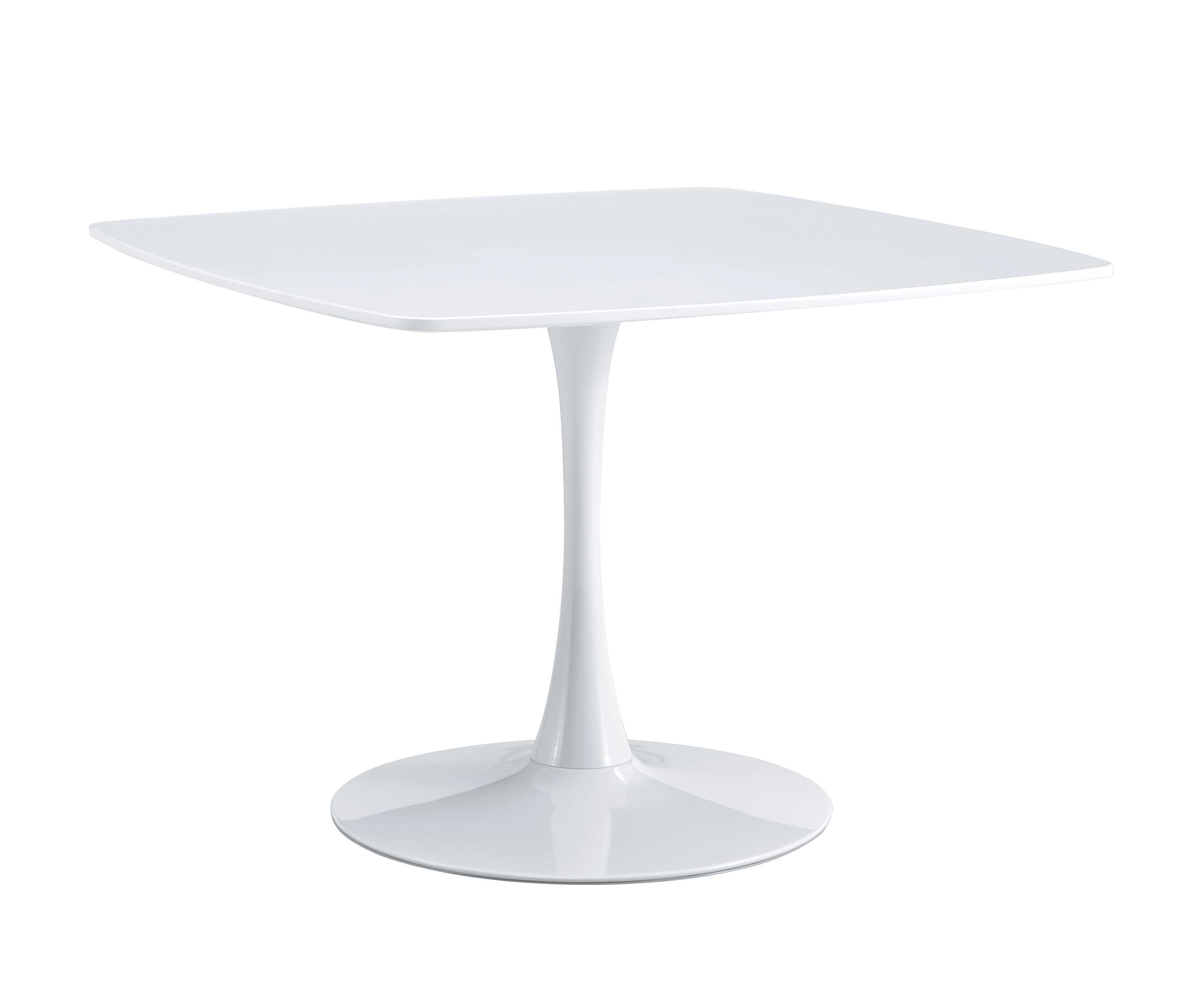 42.1" Dining Table, Simple And Elegant in Classic Medieval Style, Suitable for 4-6 People