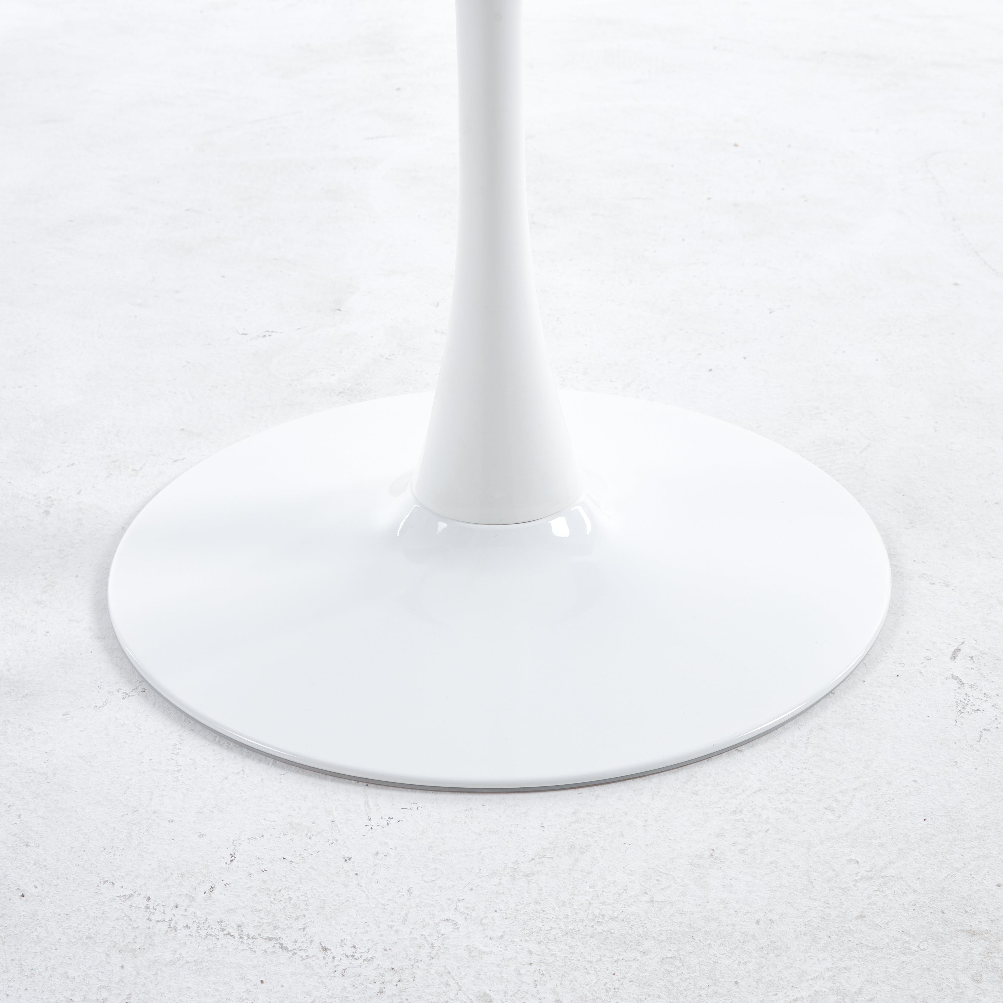 Tulip MDF Dining Table with Marble Color Top