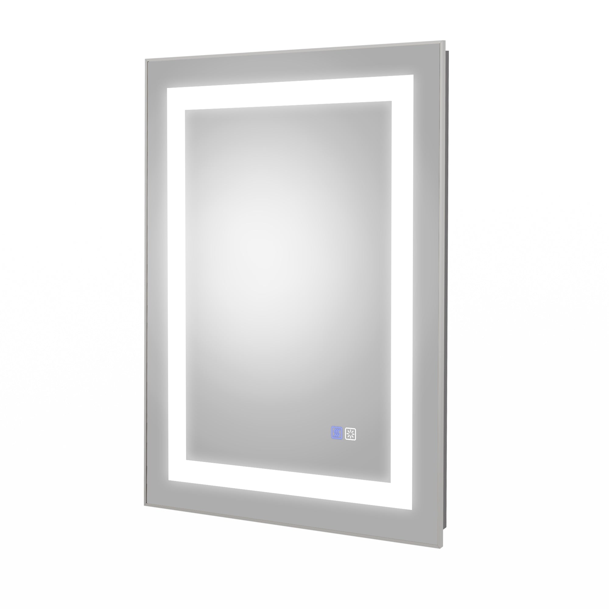 32 in. W x 24 in. H Rectangle Framed Wall Bathroom Vanity Mirror