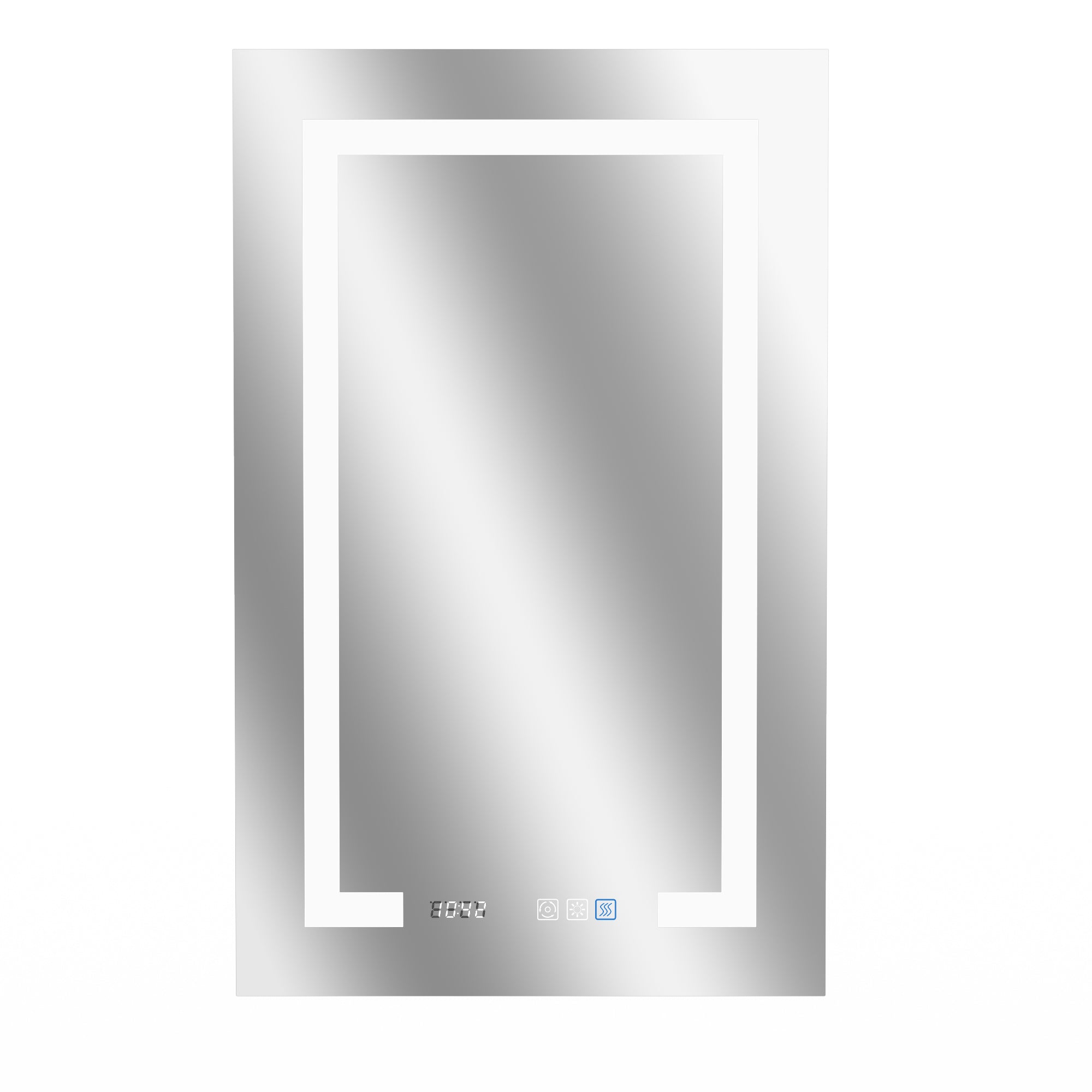 20 in. W x 32 in. H Aluminum Surface Mount Medicine Cabinet with Mirror