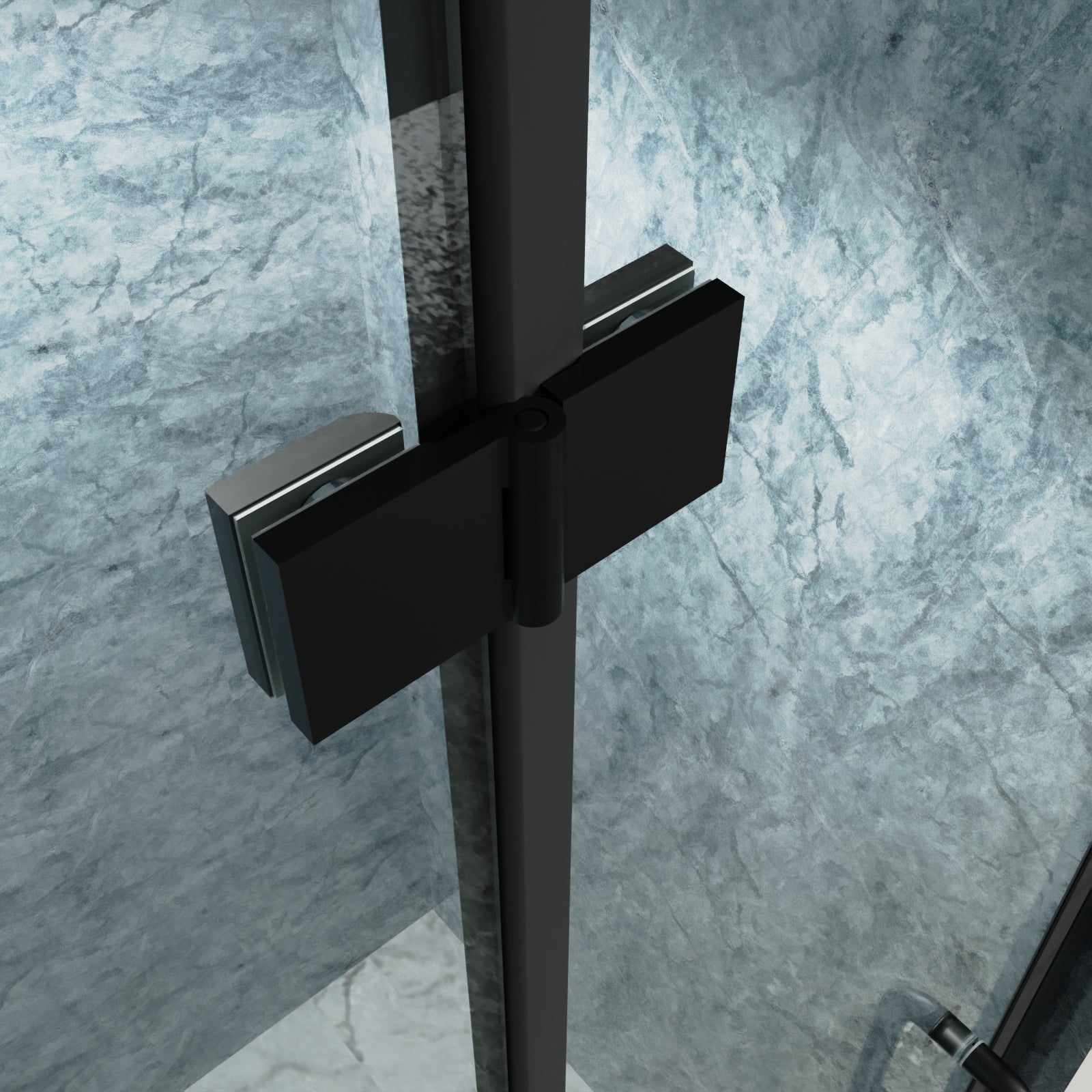 30“ x 72" Bi-Fold Semi-Frameless Shower Door