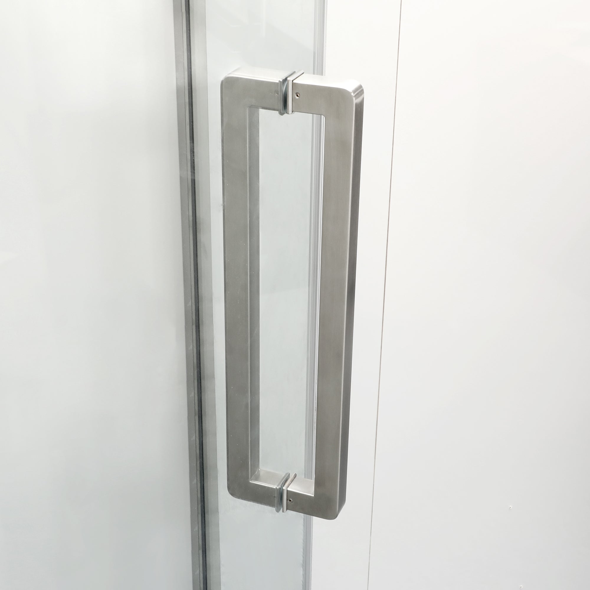 34" x 72" Semi-Frameless Sliding  Neo-Angle Shower Door