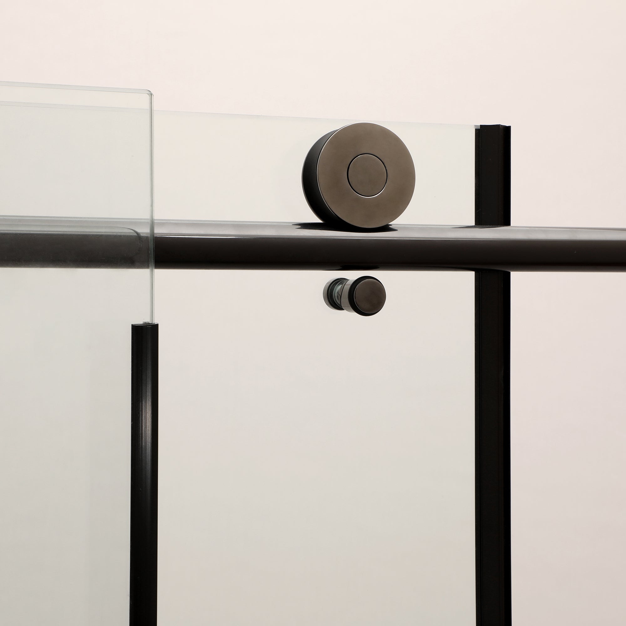 48" x 76"  Frameless Single Sliding Shower Door