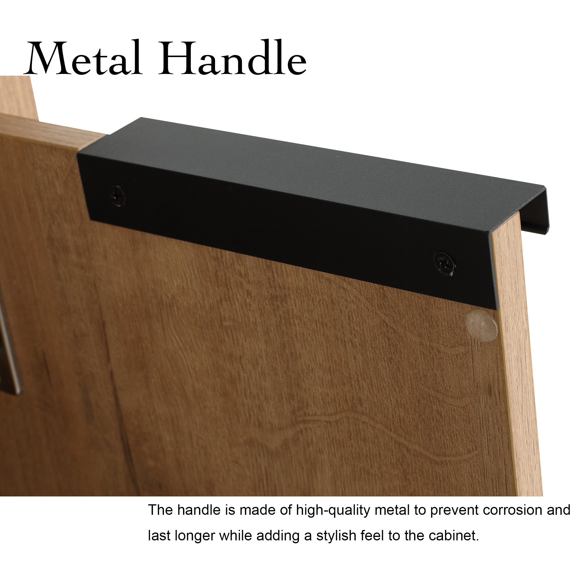 24 Inch Freestanding Bathroom Vanity with Ceramic Sink and 2 Soft-Close Cabinet Doors