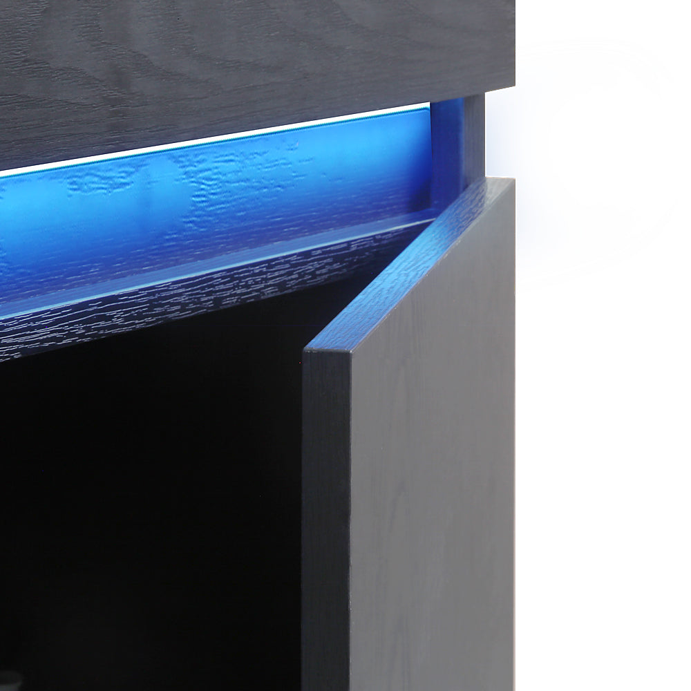 24 Inch Freestanding Bathroom Vanity with Radar Sensing Light with Ceramic Sink