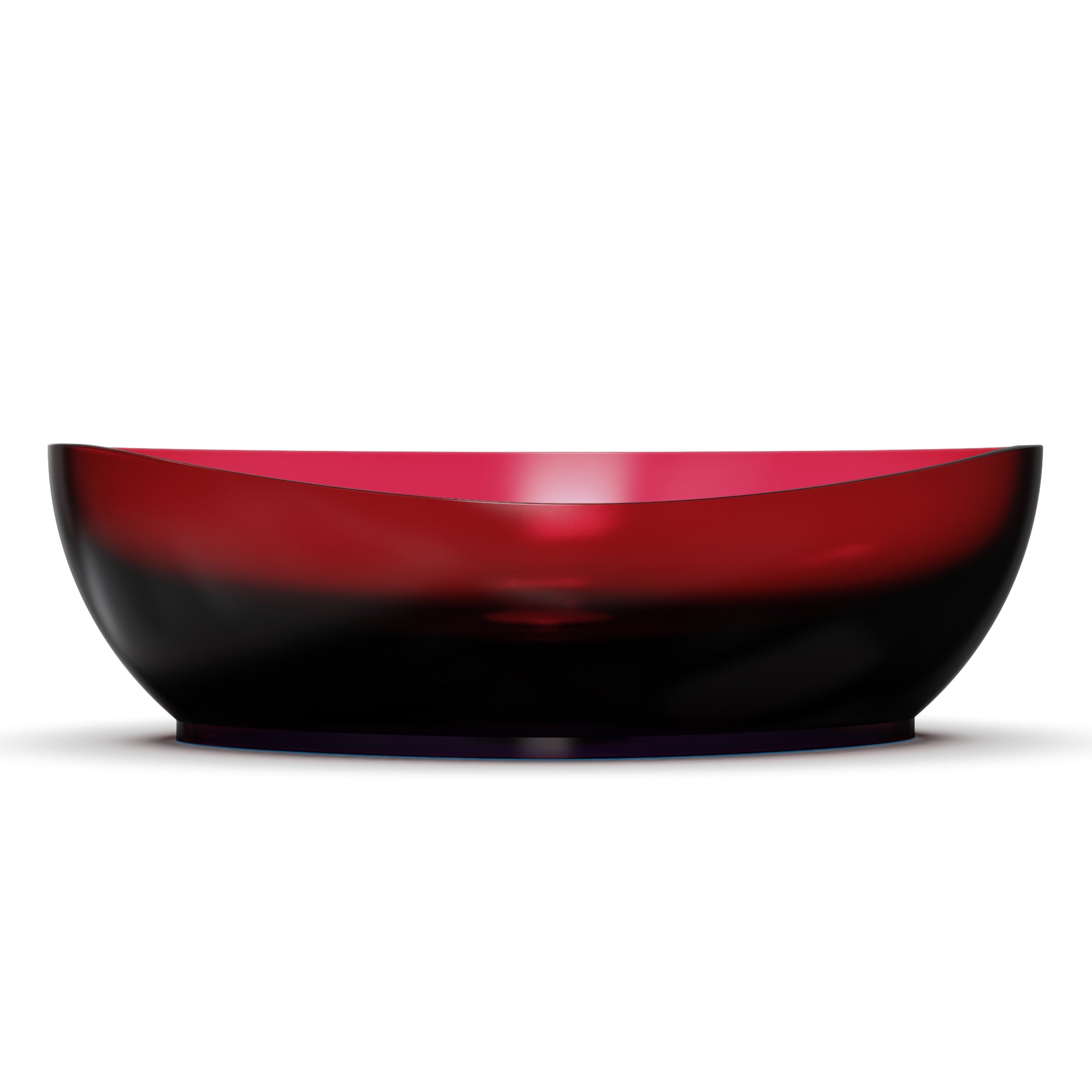 Wine Red Ceramic Countertop Bathroom Sink