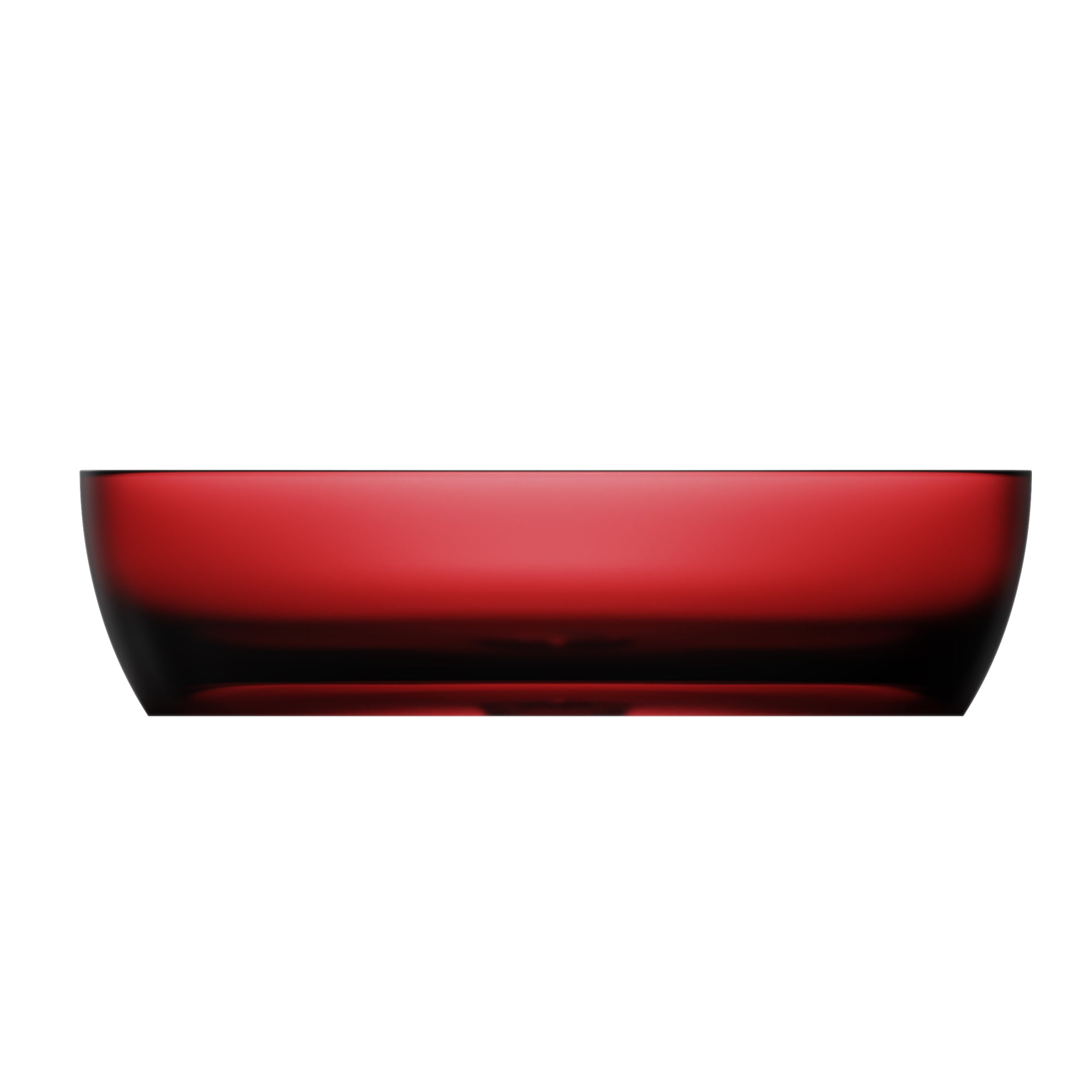 Wine Red Resin Countertop Bathroom Sink