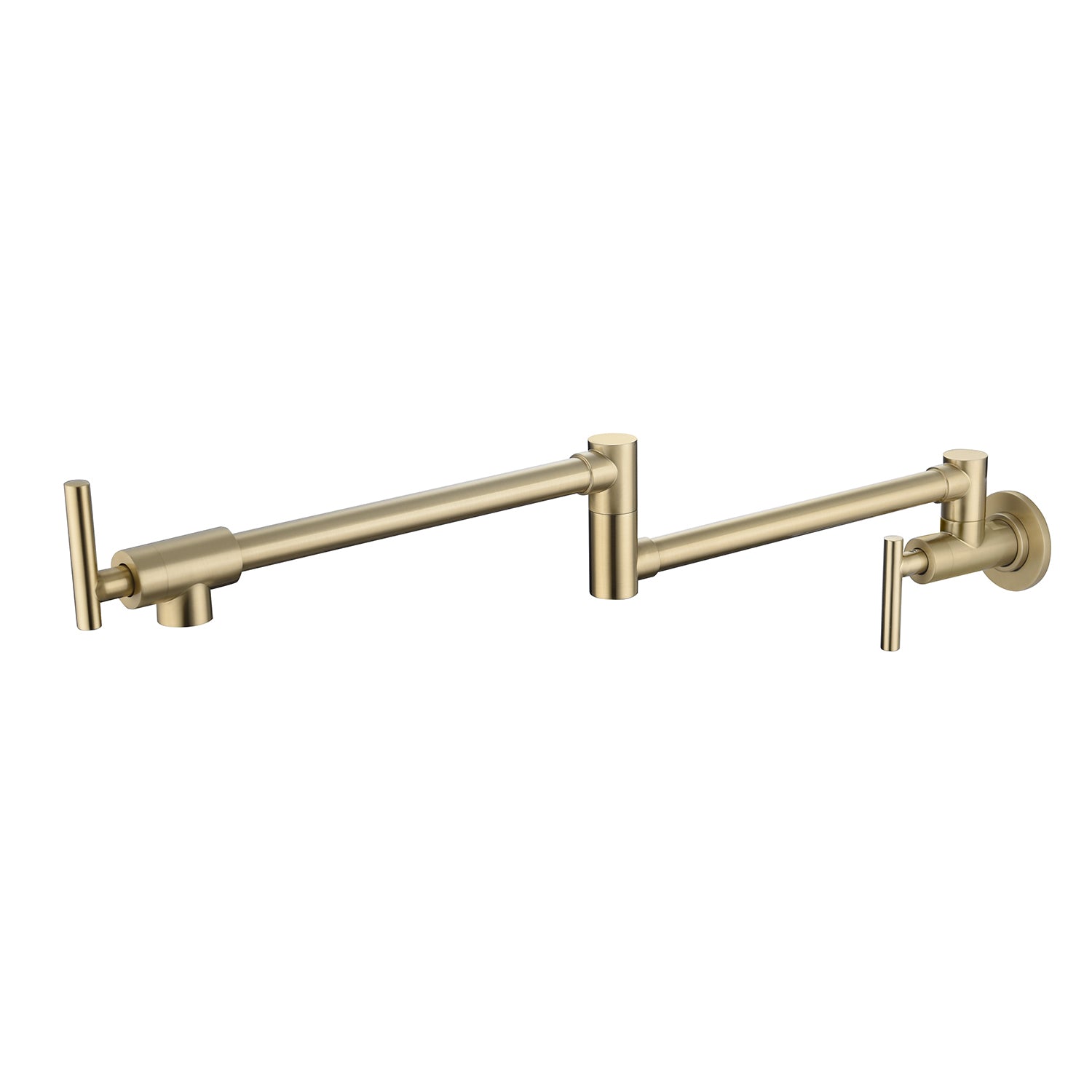 23 Inch Pot Filler Wall Mounted Brass Kitchen Faucet
