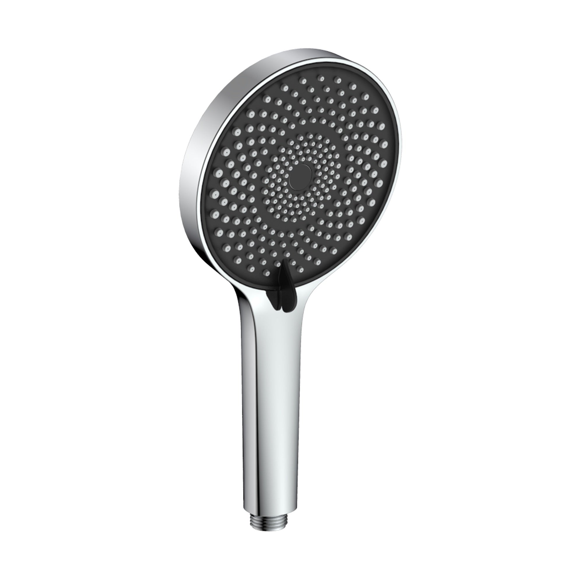 10 inch Wall-Mounted Round	Shower System with Rough-in Valve and Handheld Shower