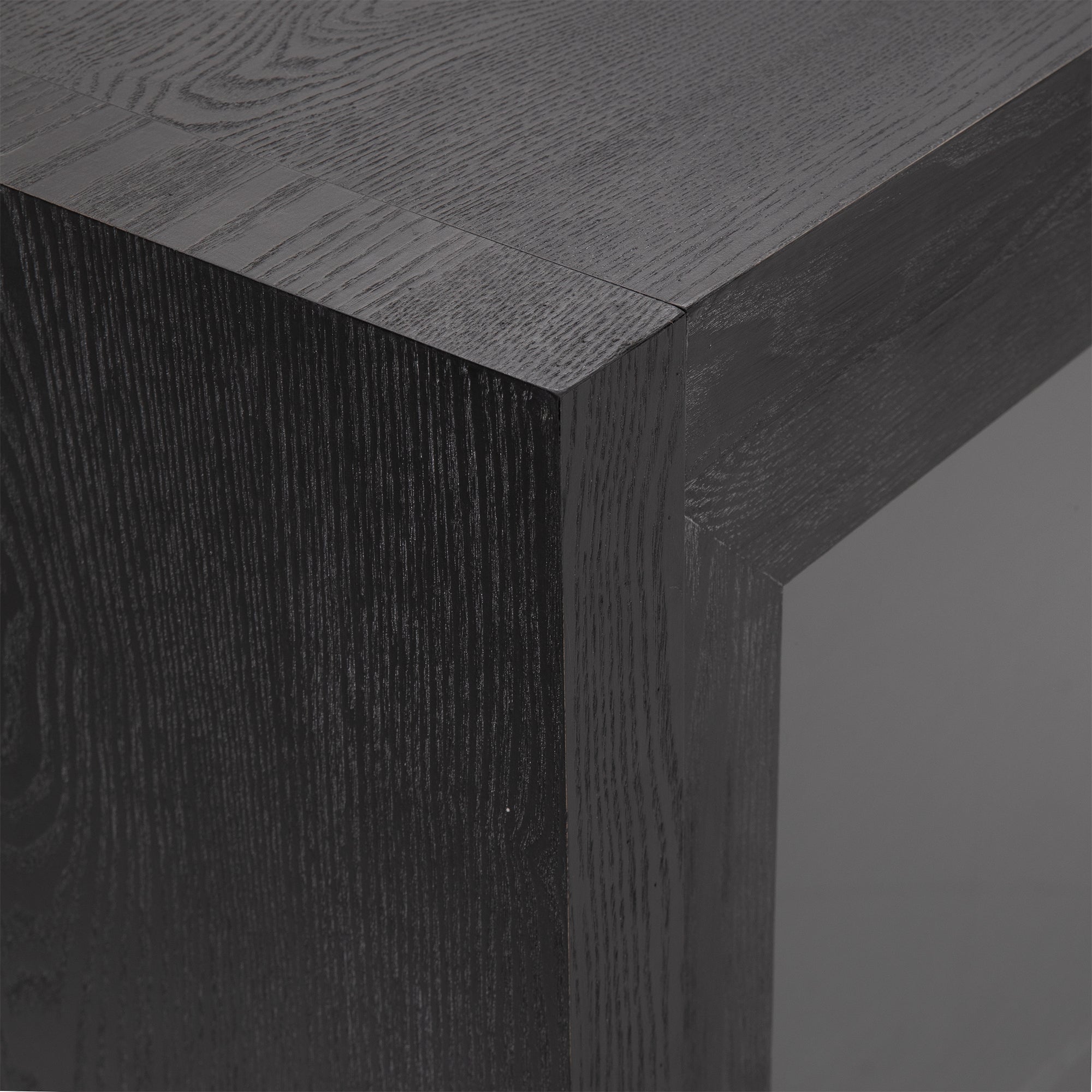35" Tall MDF 3-door Accent Cabinet with Adjustable Shelf