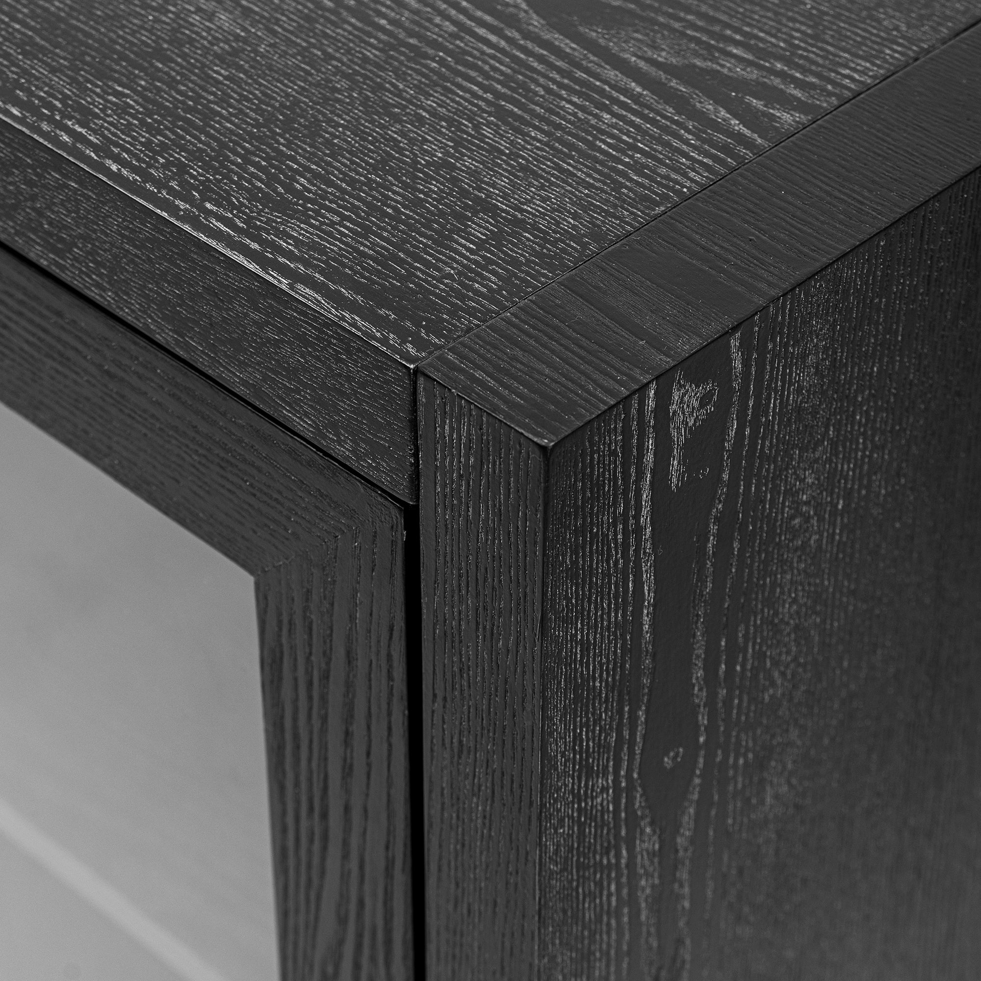 34" Tall MDF 3-door Accent Cabinet with Adjustable Shelf