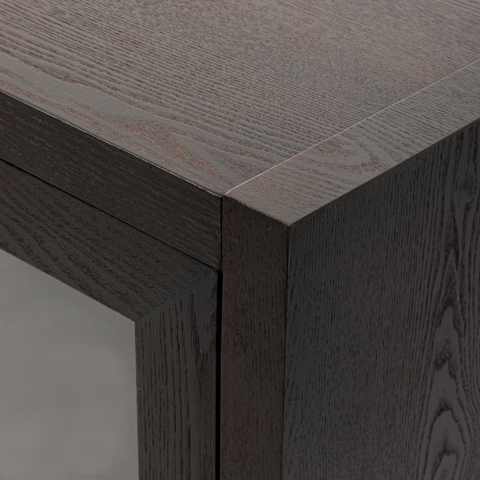 34" Tall MDF 3-door Accent Cabinet with Adjustable Shelf